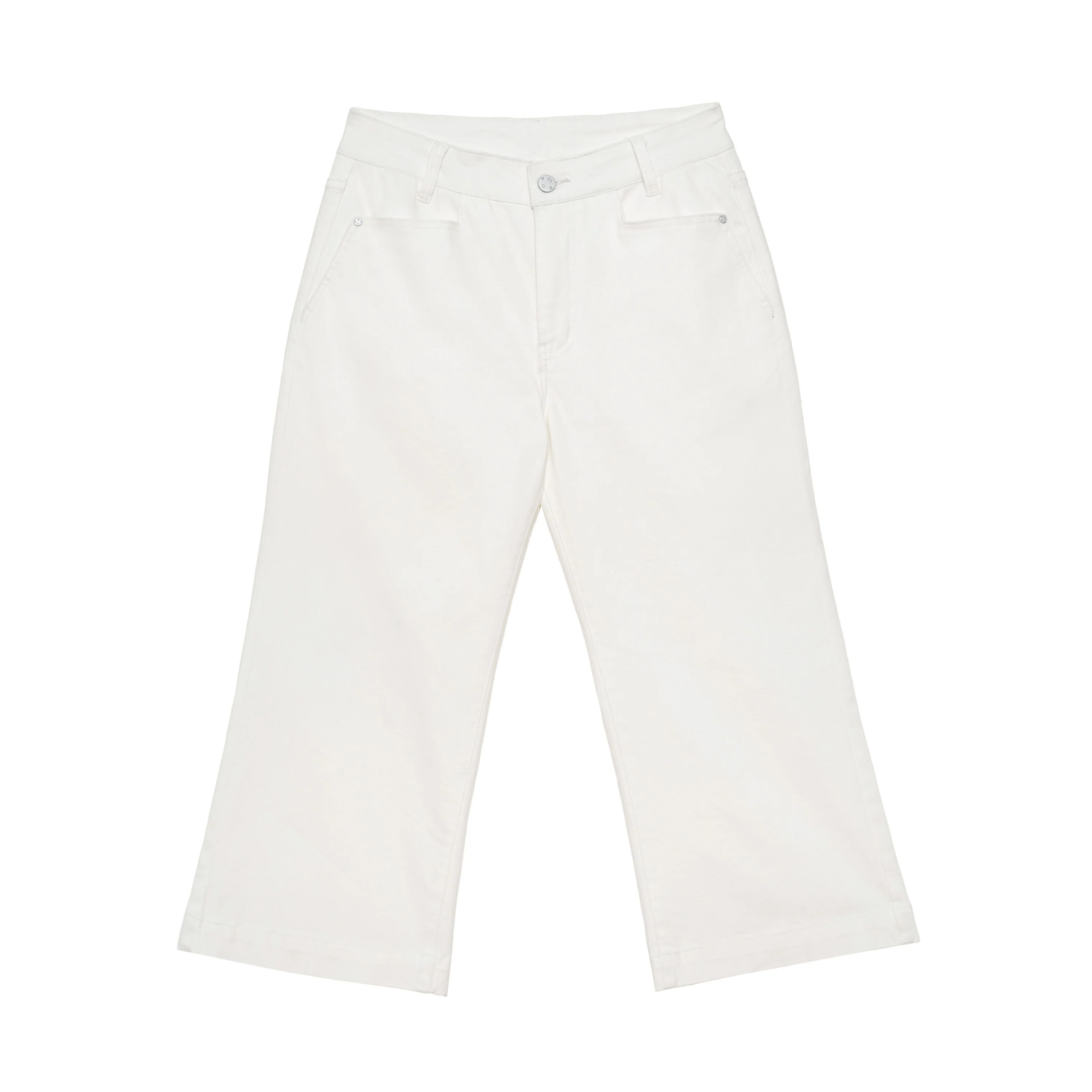 Cropped Flare Jeans - Image 6