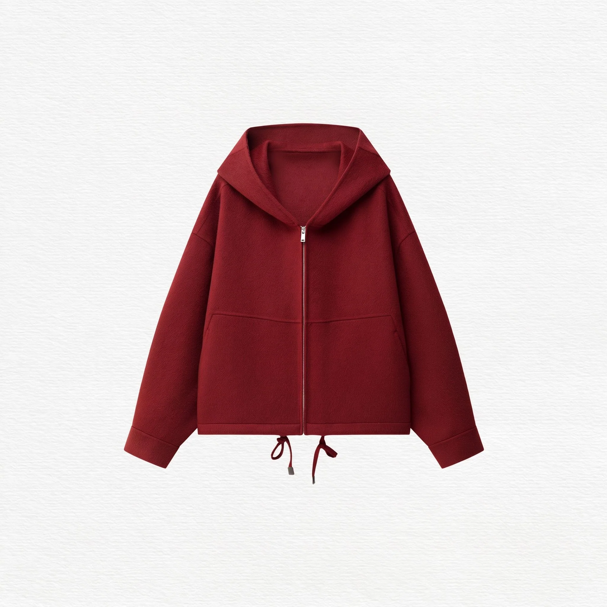 Cropped Hooded Jacket - Image 6