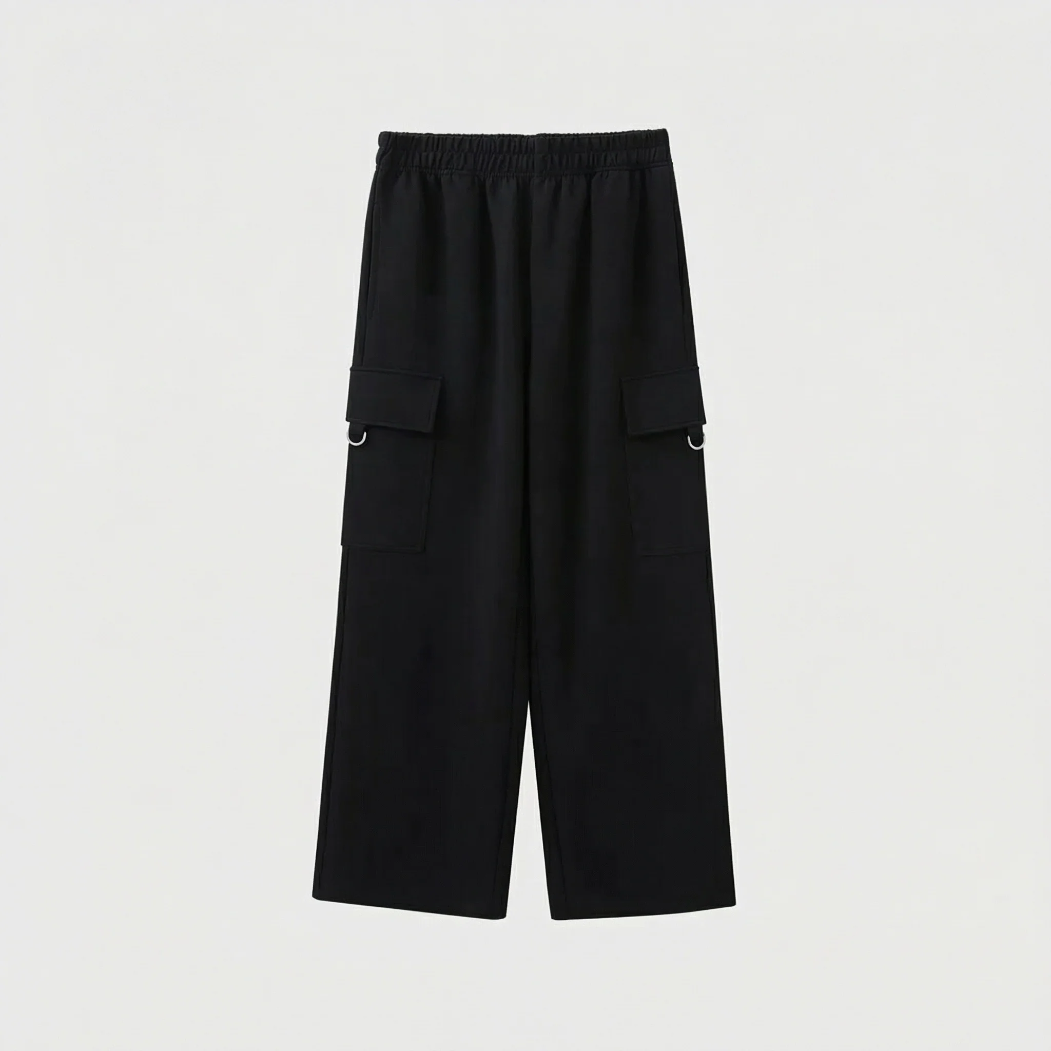 Cropped Jacket and Cargo Pants Set - Image 3