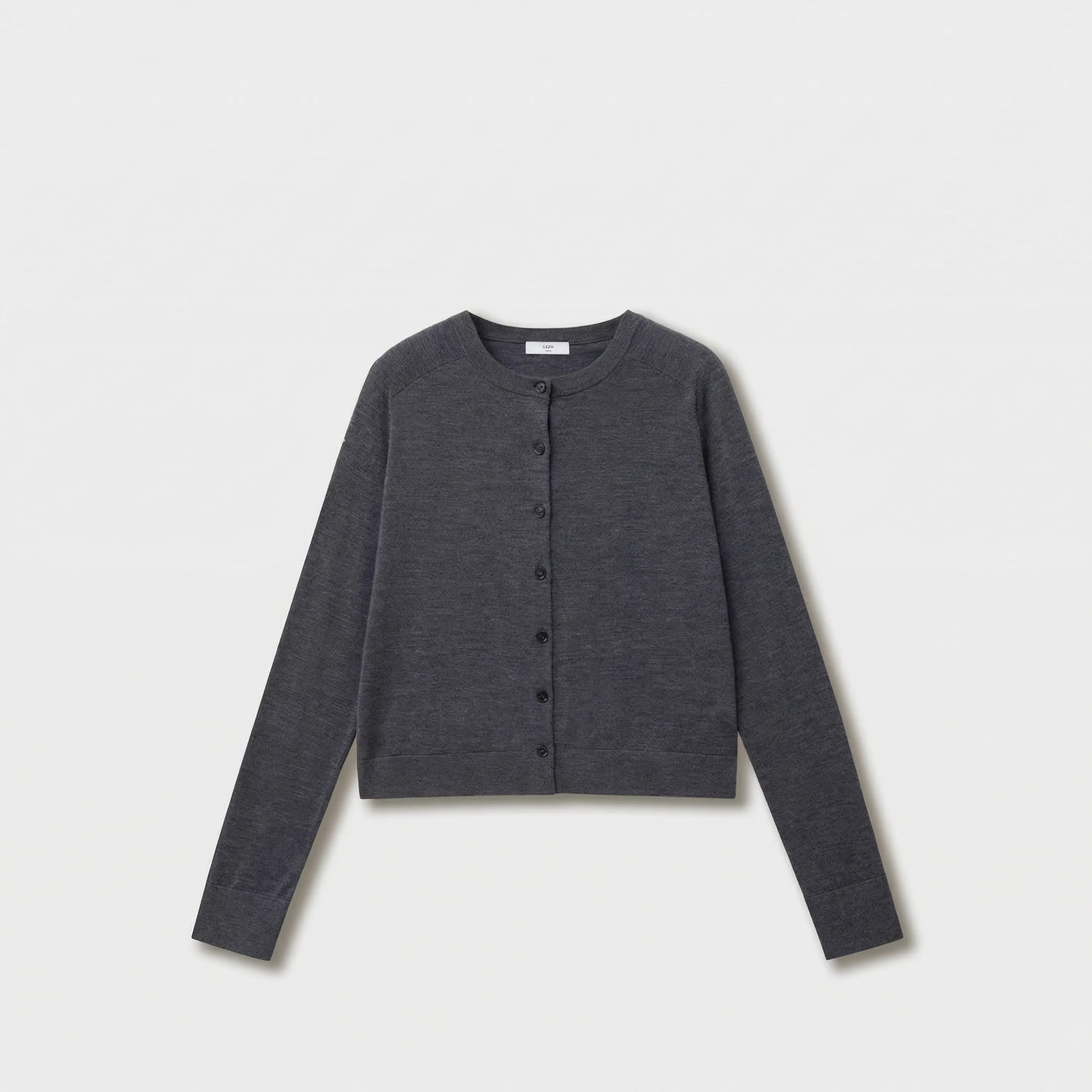 Cropped Merino Cardigan - Image 9