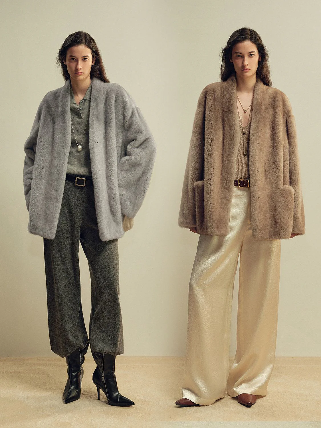 Cropped Mink Jacket - Image 4
