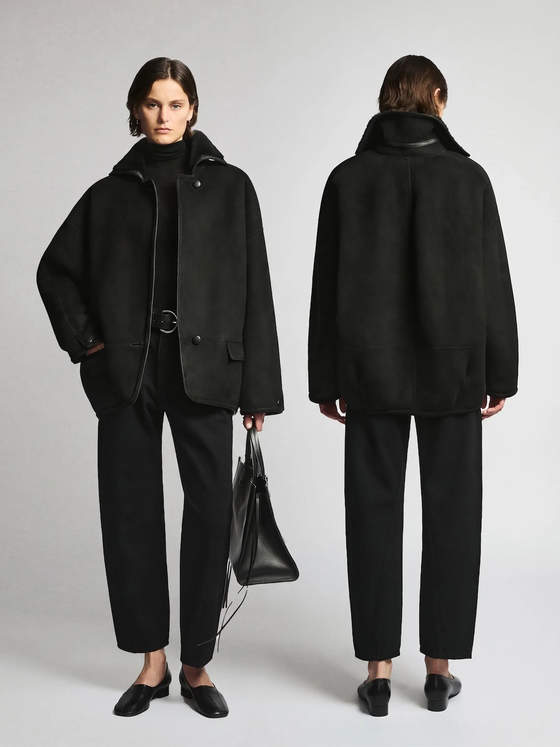 Cropped Panel Jeans - Image 4