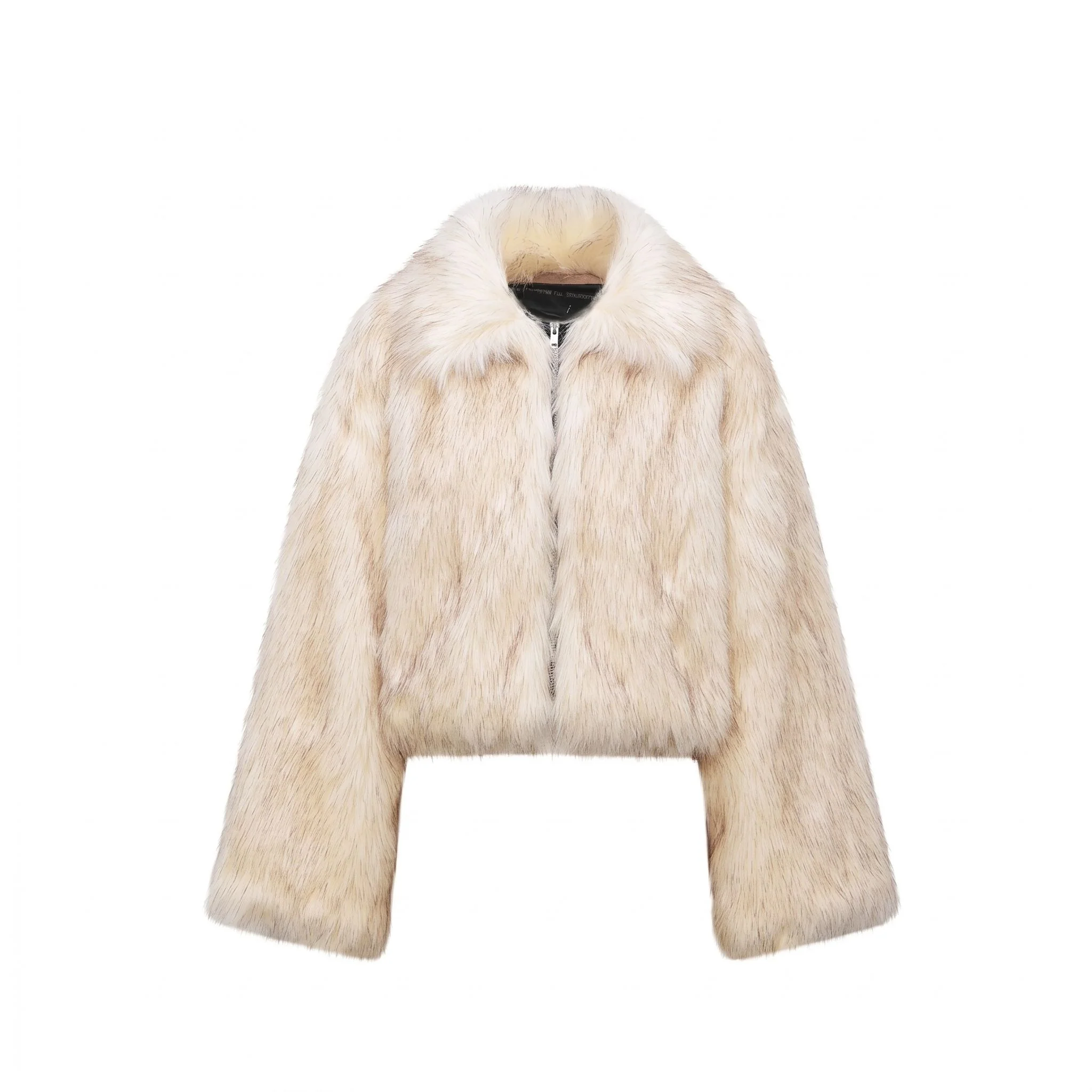 Cropped Pile Jacket - Image 6