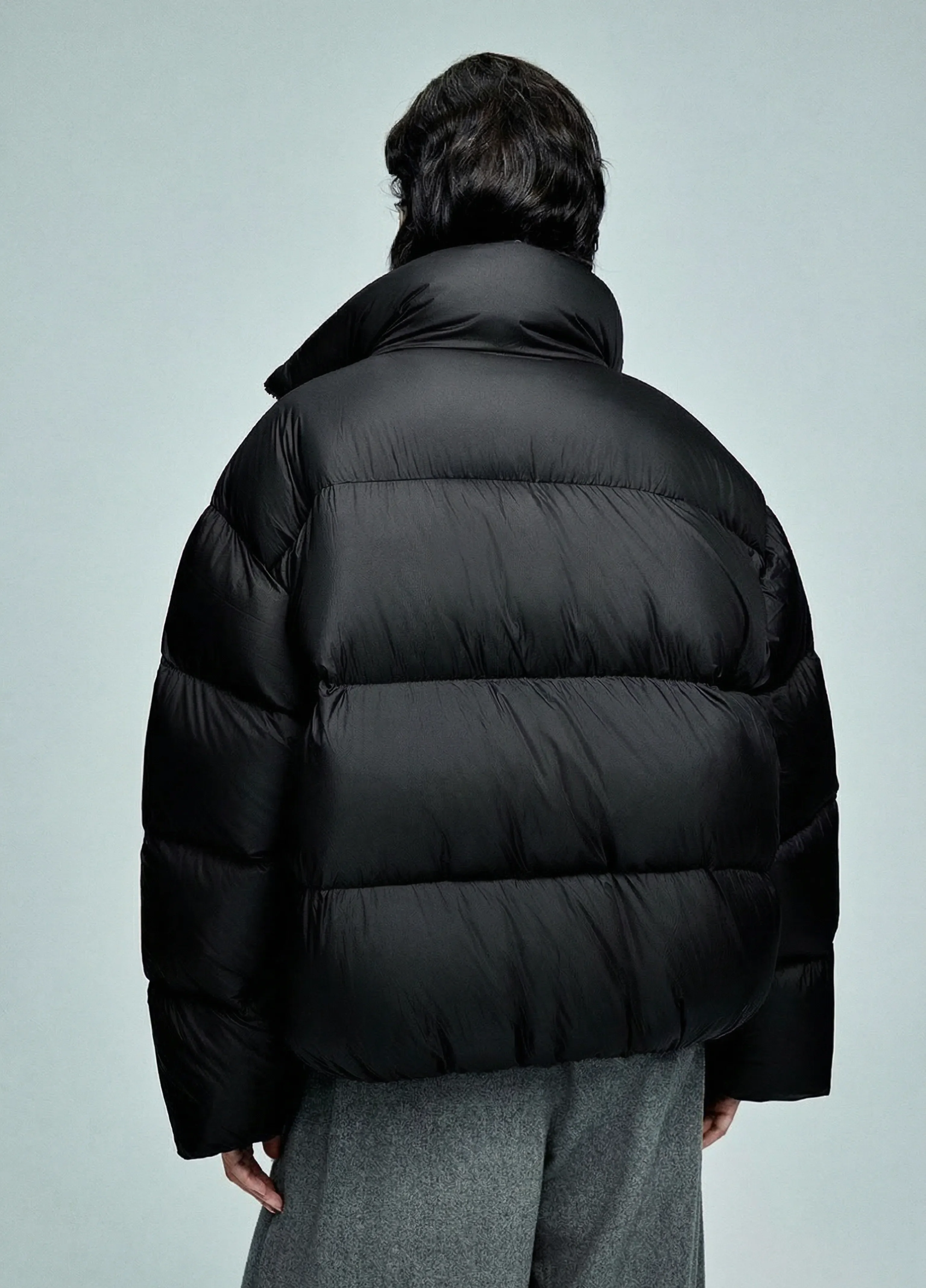 Cropped Puffer Jacket - Image 5