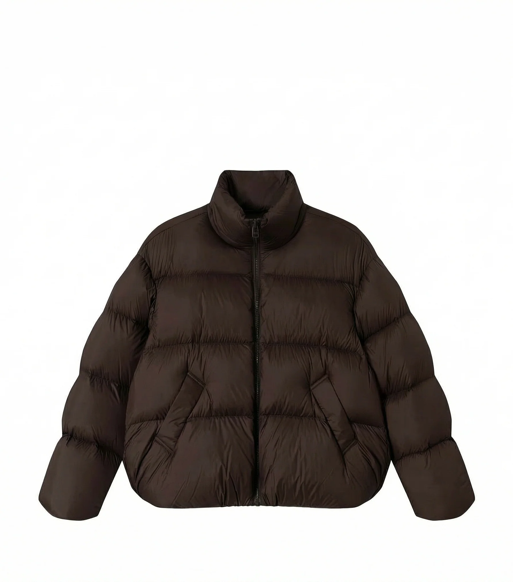 Cropped Puffer Jacket - Image 7