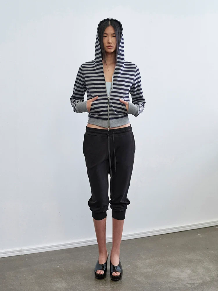Cropped Tapered Joggers