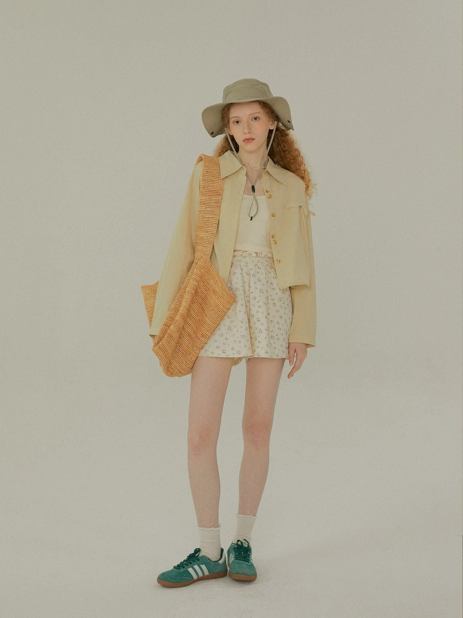 Cropped Tie Shirt - Image 5