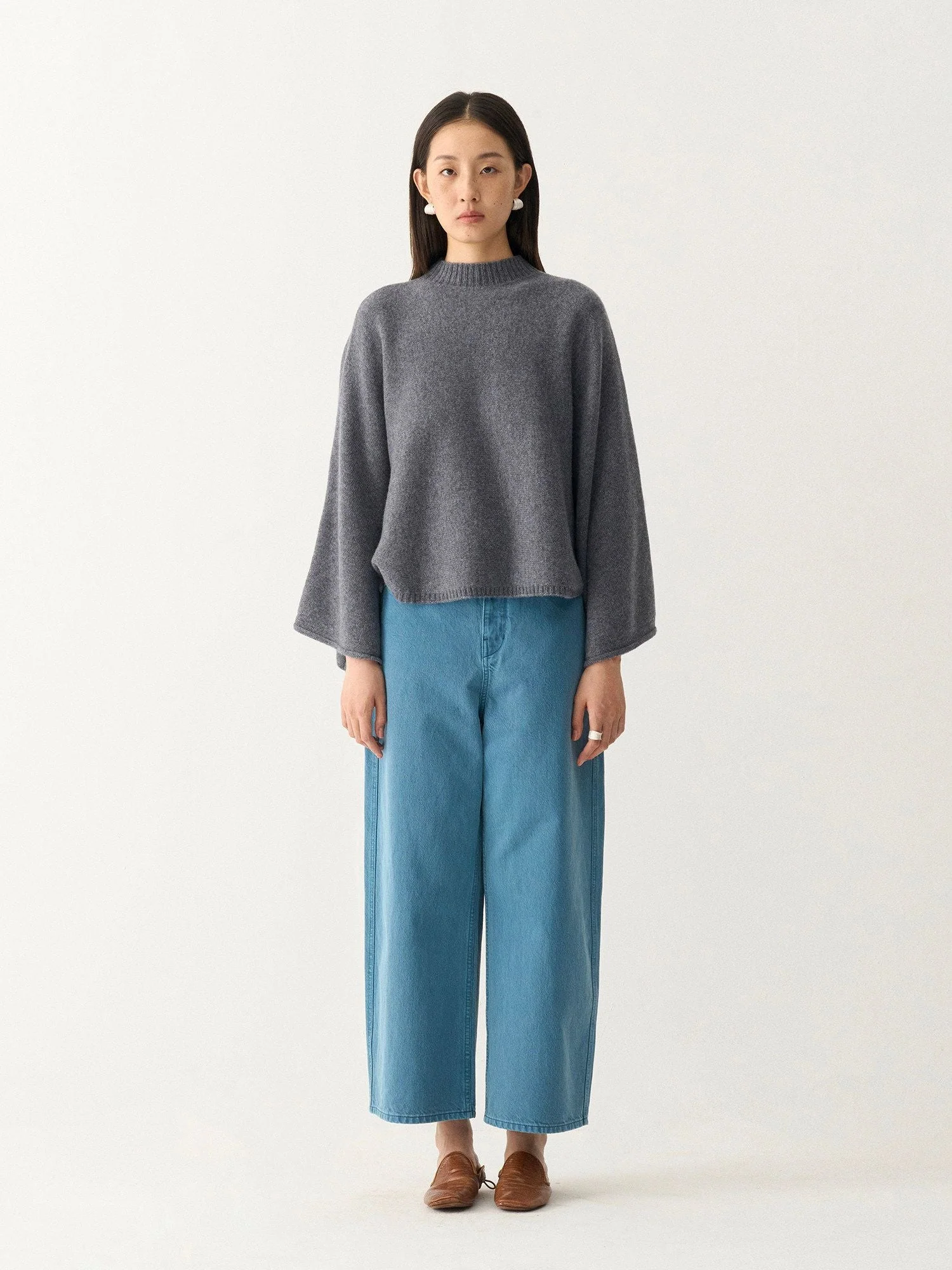 Cropped Wide Jeans - Image 2