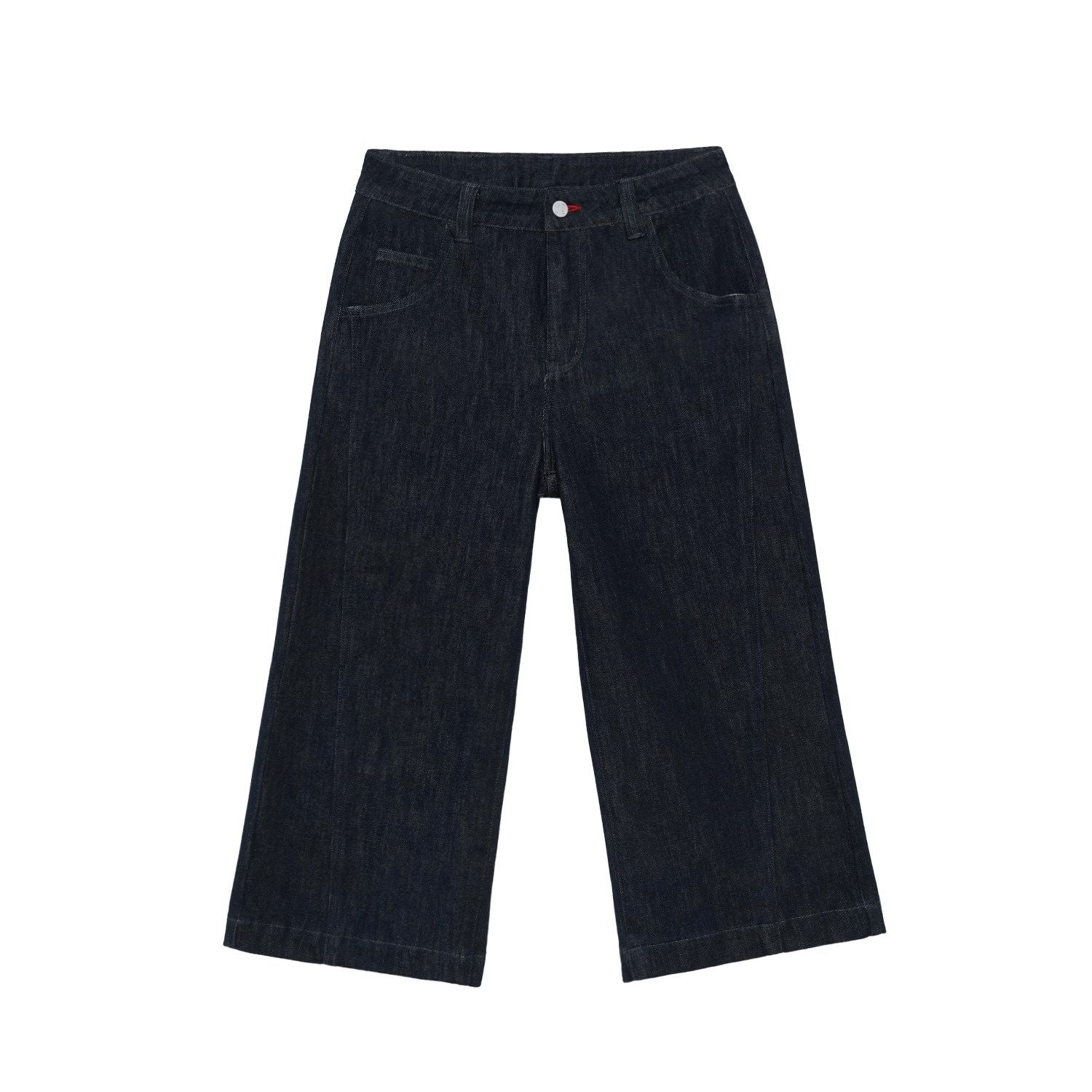 Cropped Wide-Leg Jeans - Image 6