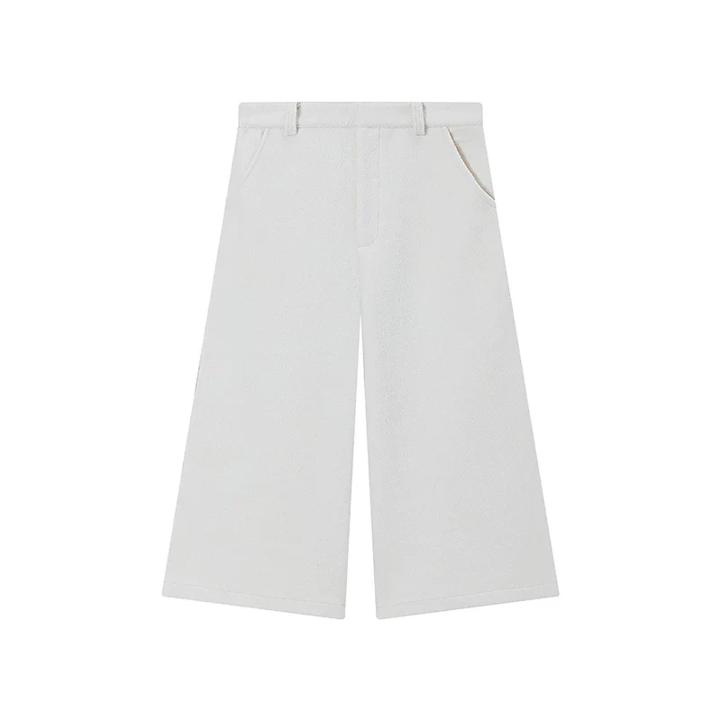 Cropped Wide-Leg Trousers - Image 6