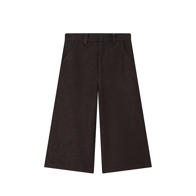 Cropped Wide-Leg Trousers - Image 8