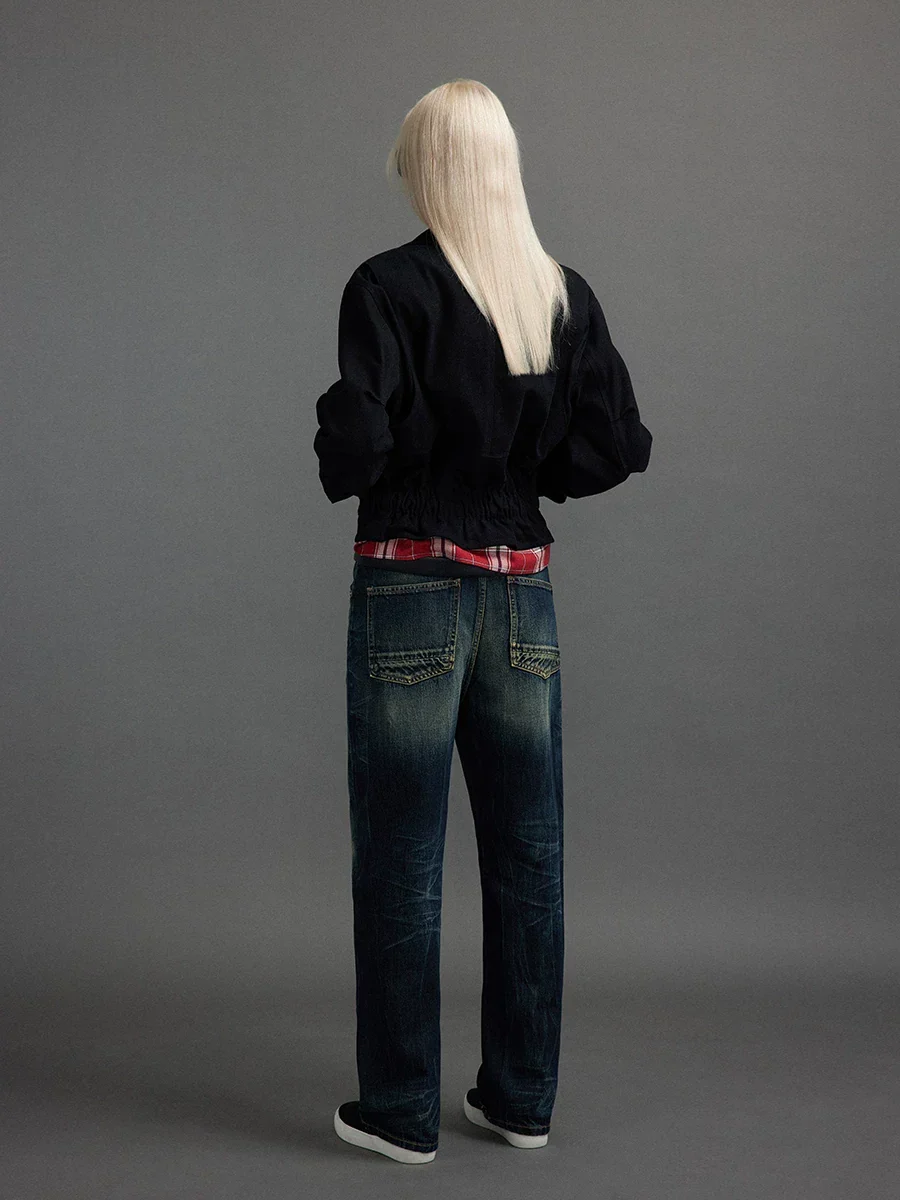 Cropped Zip Jacket - Image 4
