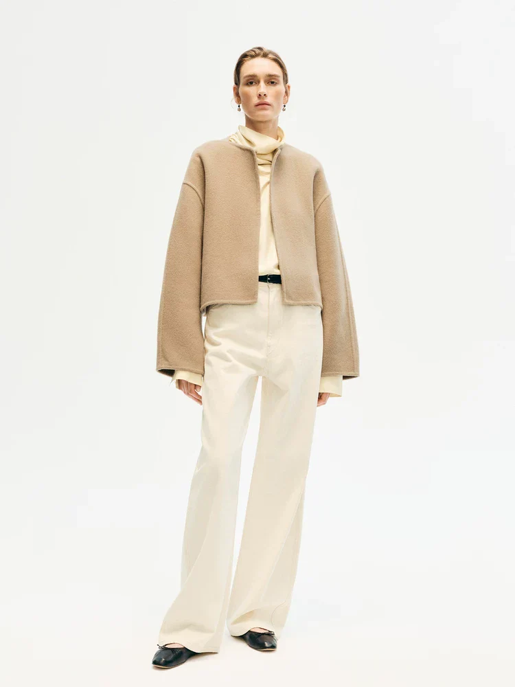 Cropped Zip Jacket