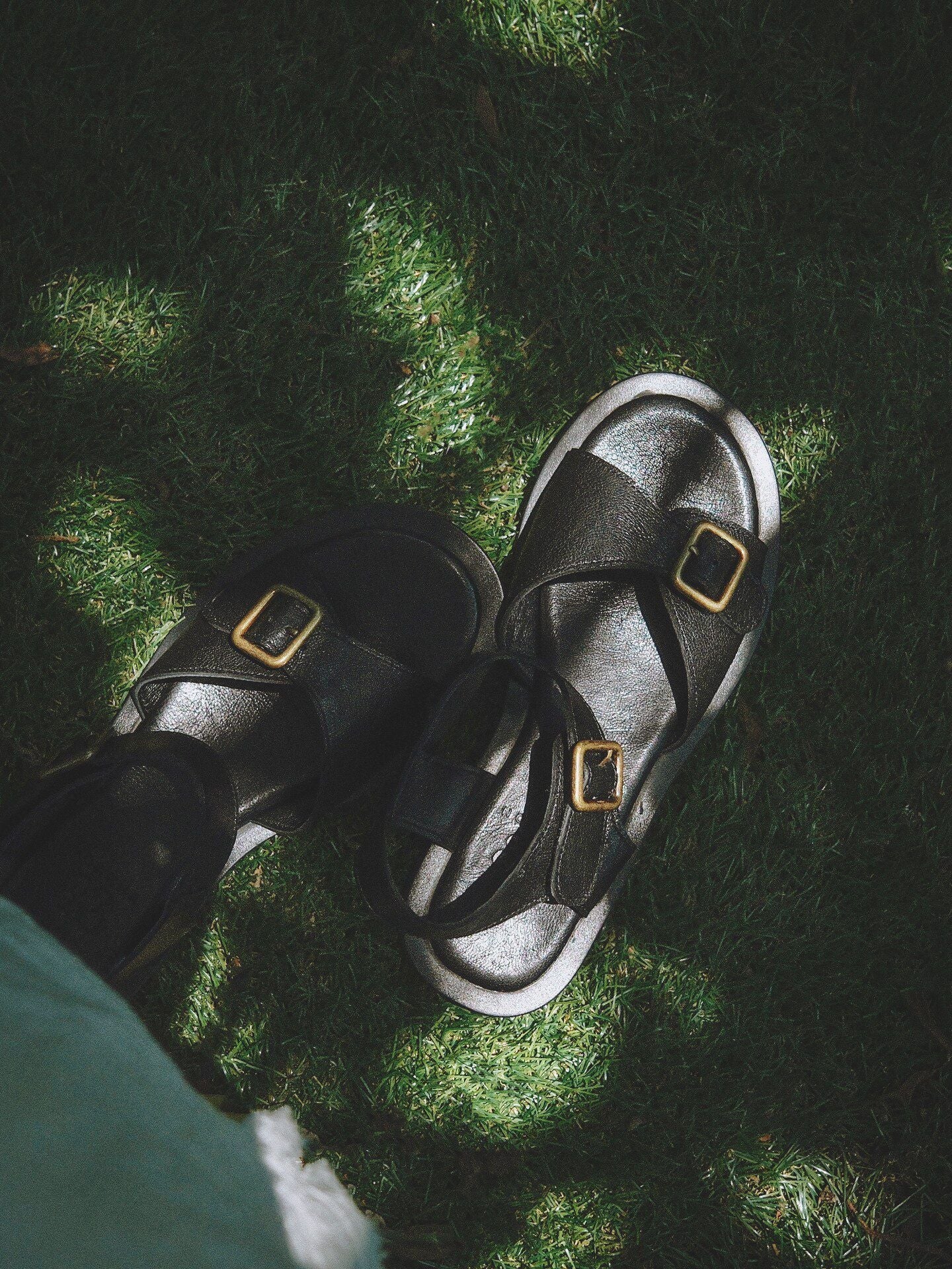 Cross Buckle Sandals - Image 7