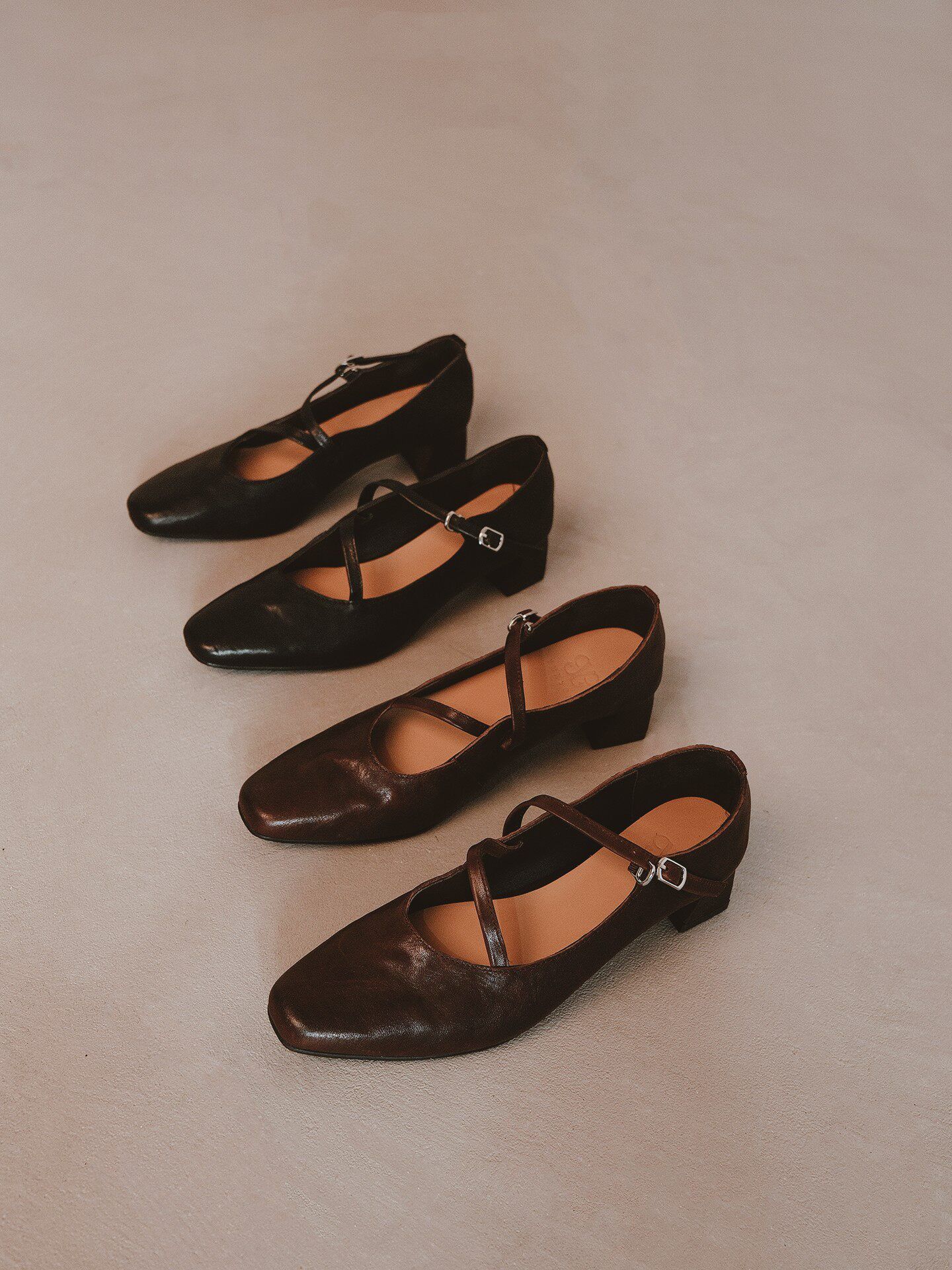 Cross-Strap Mary Janes