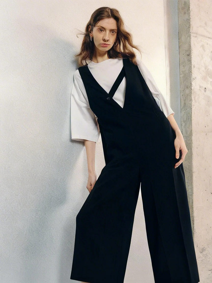 Cross V Jumpsuit - Image 5