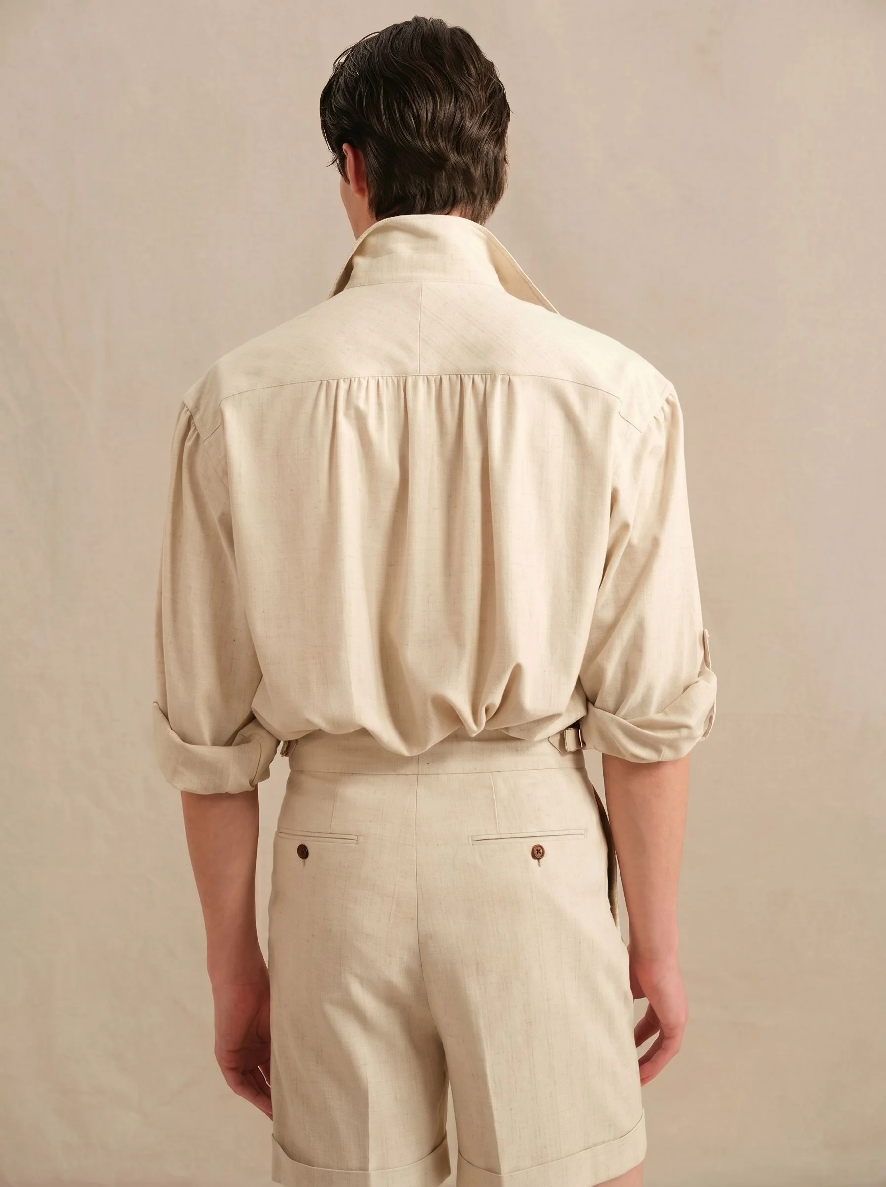 Cuban-Collar Two-Pocket Shirt - Image 3