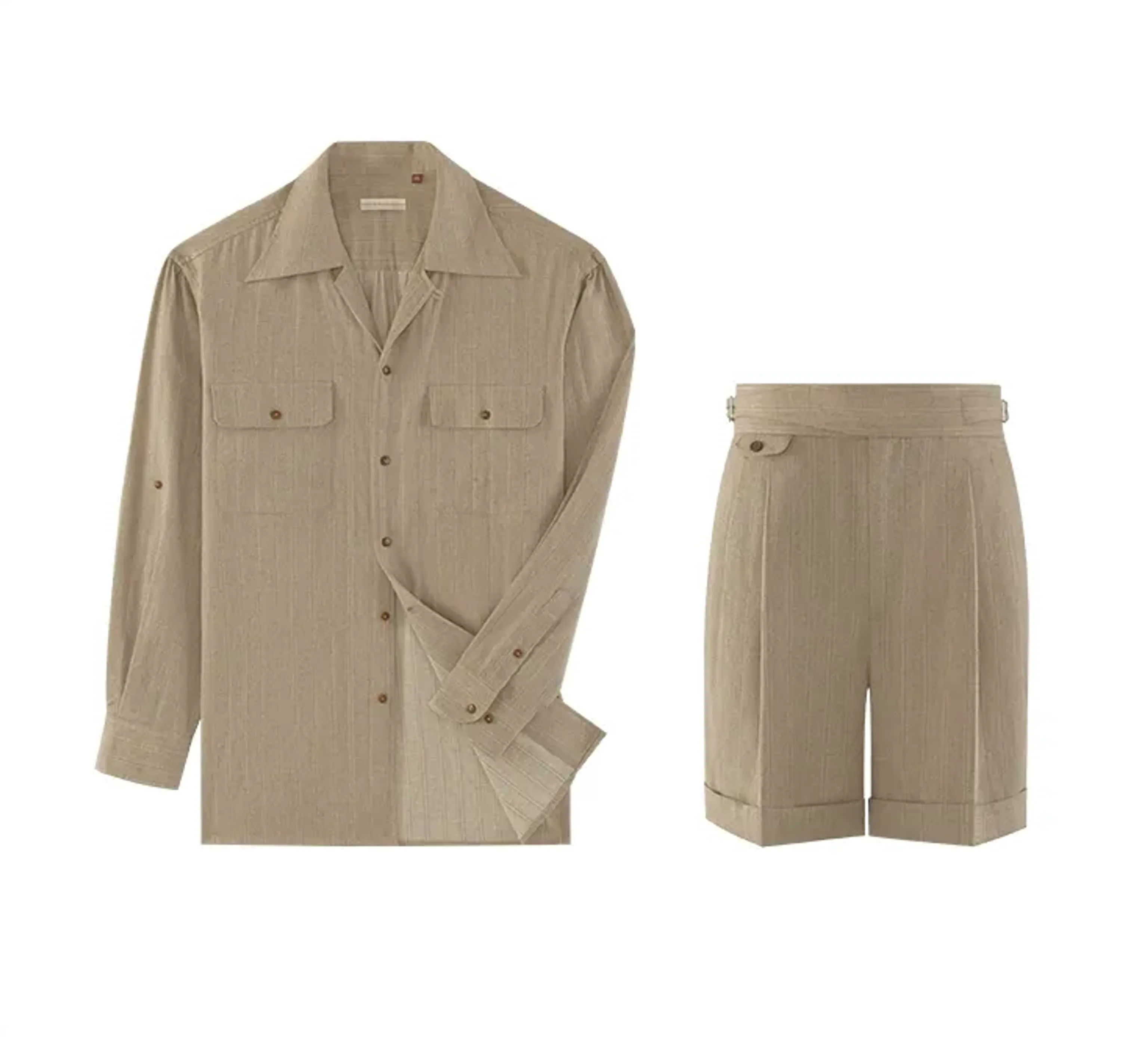 Cuban-Collar Two-Pocket Shirt - Image 5