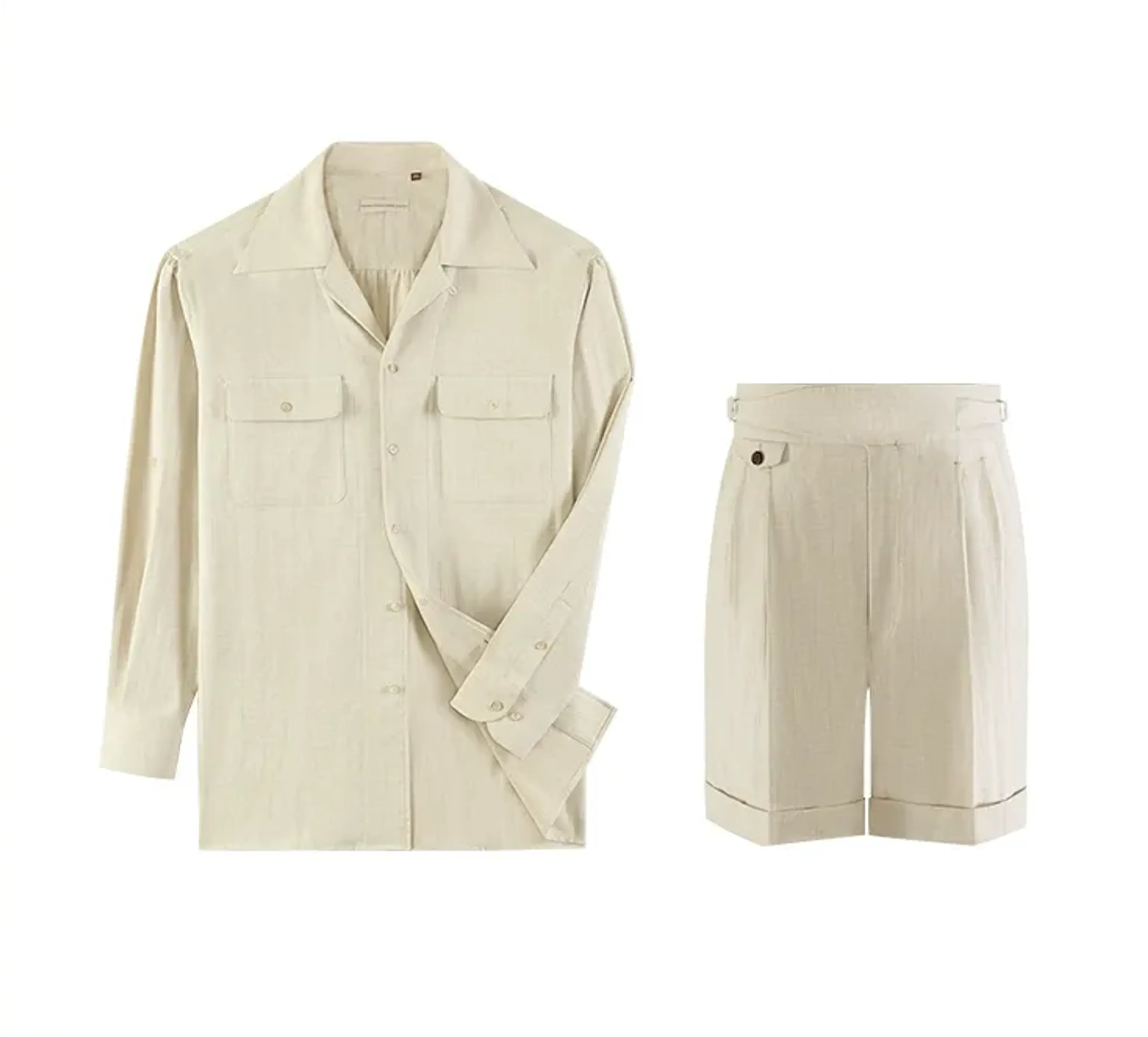 Cuban-Collar Two-Pocket Shirt - Image 6