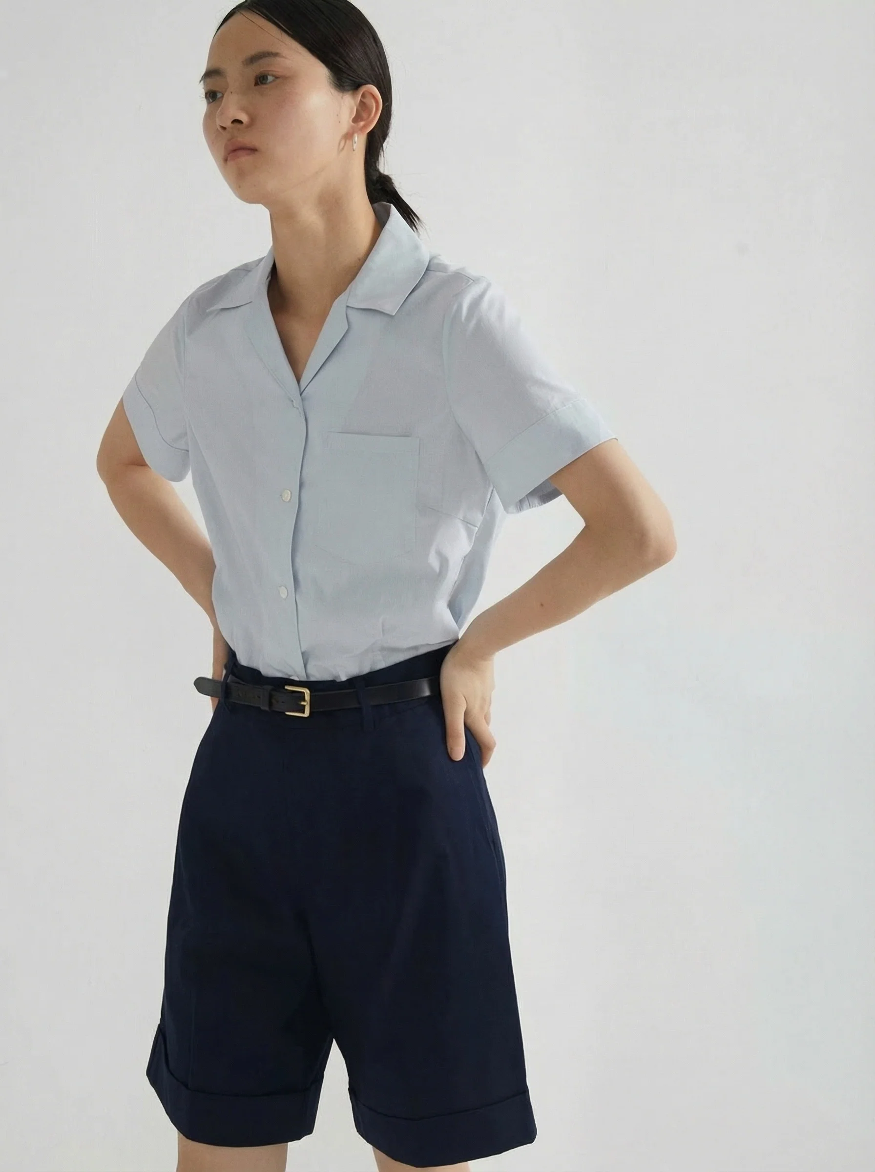 Cuffed Bermuda Shorts - Image 2