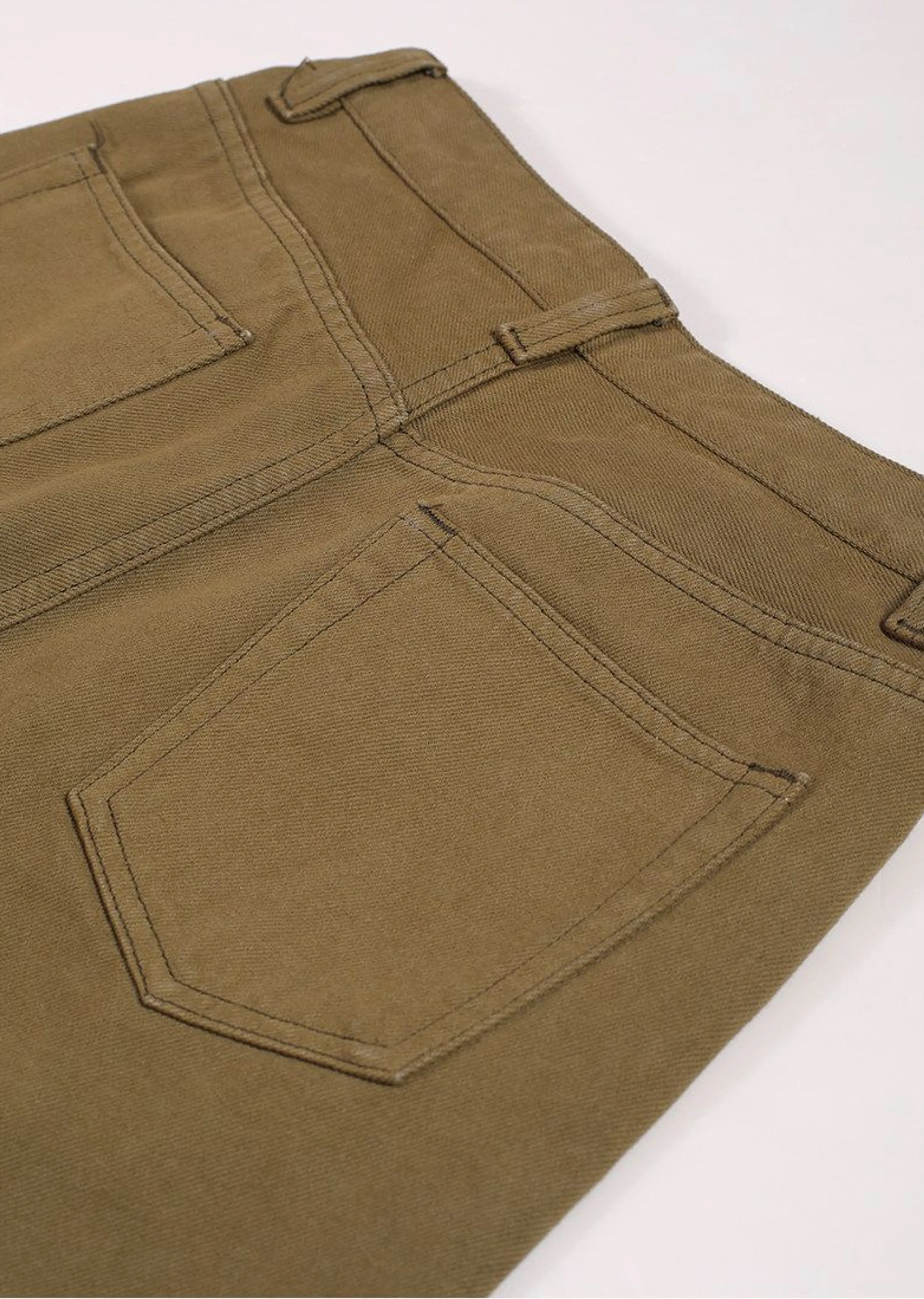 Cuffed Straight Jeans - Image 5