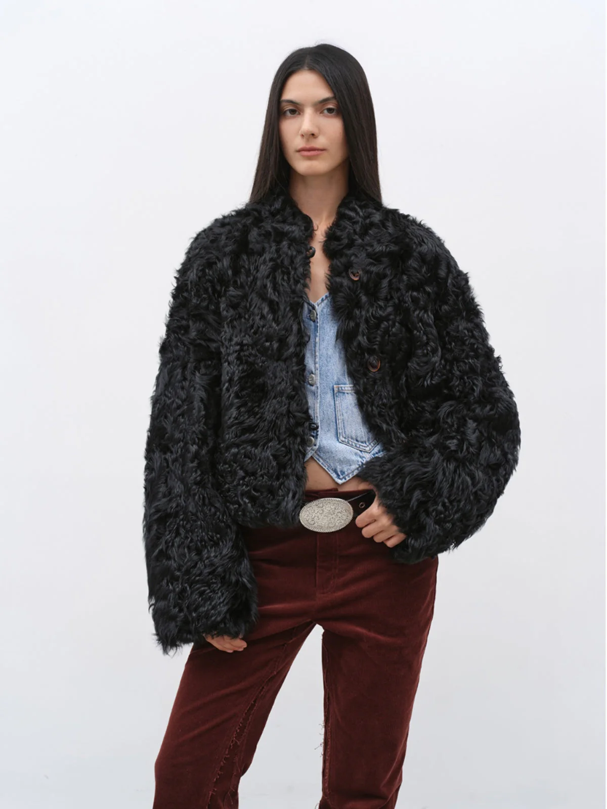 Curly Fur Coat