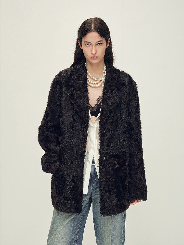 Curly Lamb Jacket - Image 2