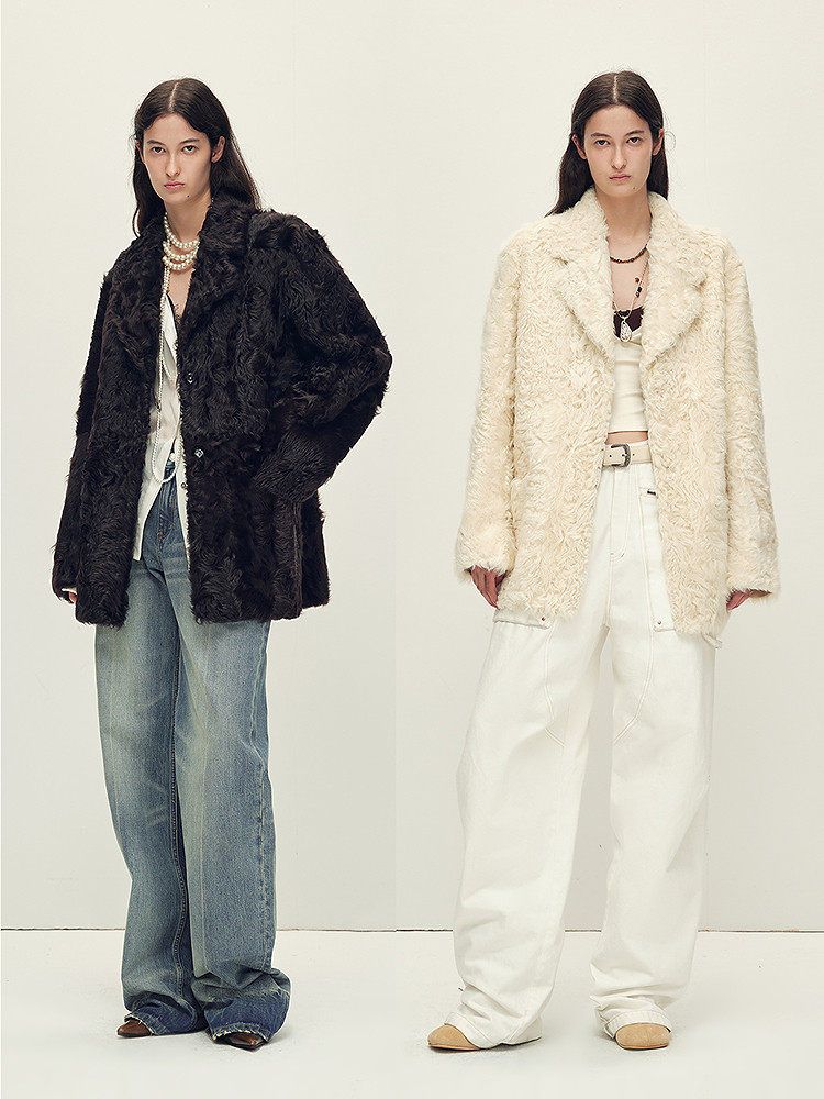 Curly Lamb Jacket - Image 3