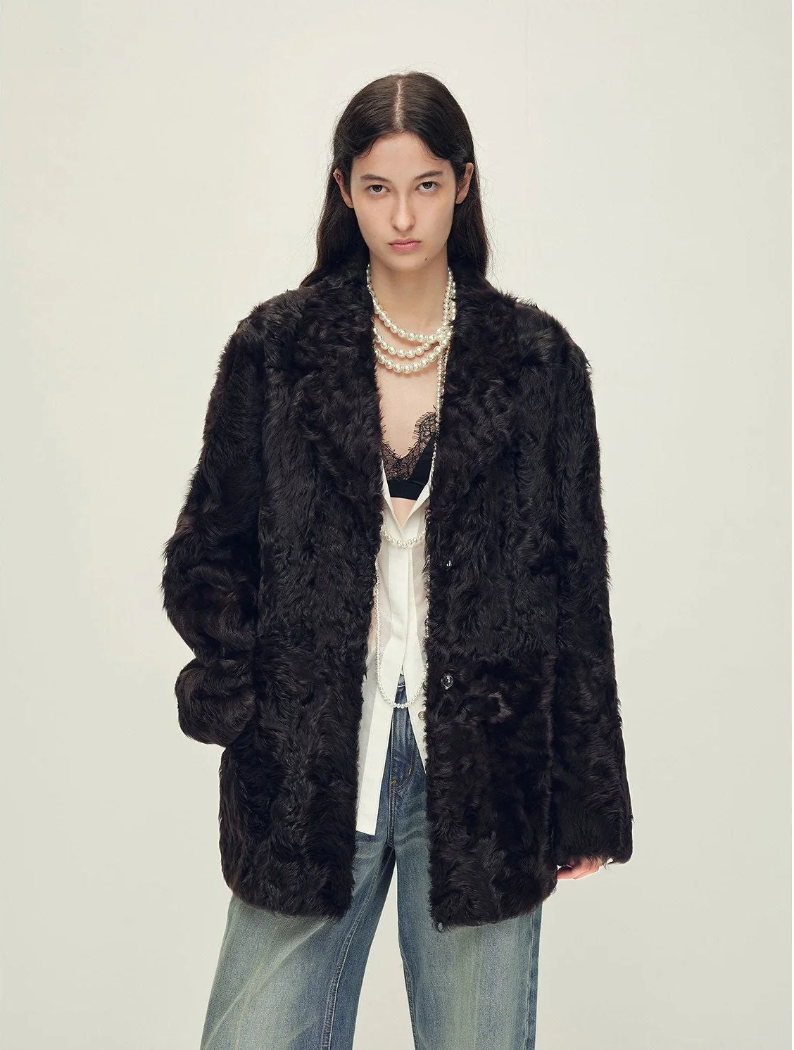 Curly Lamb Jacket - Image 6