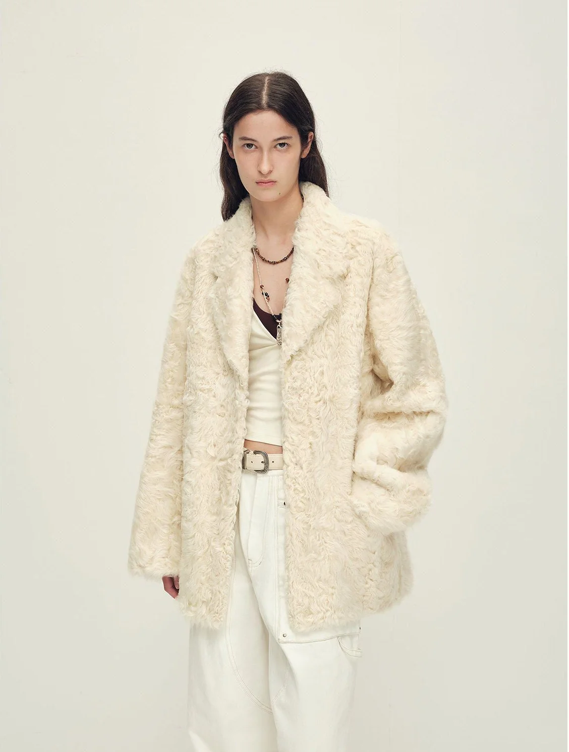 Curly Lamb Jacket - Image 7