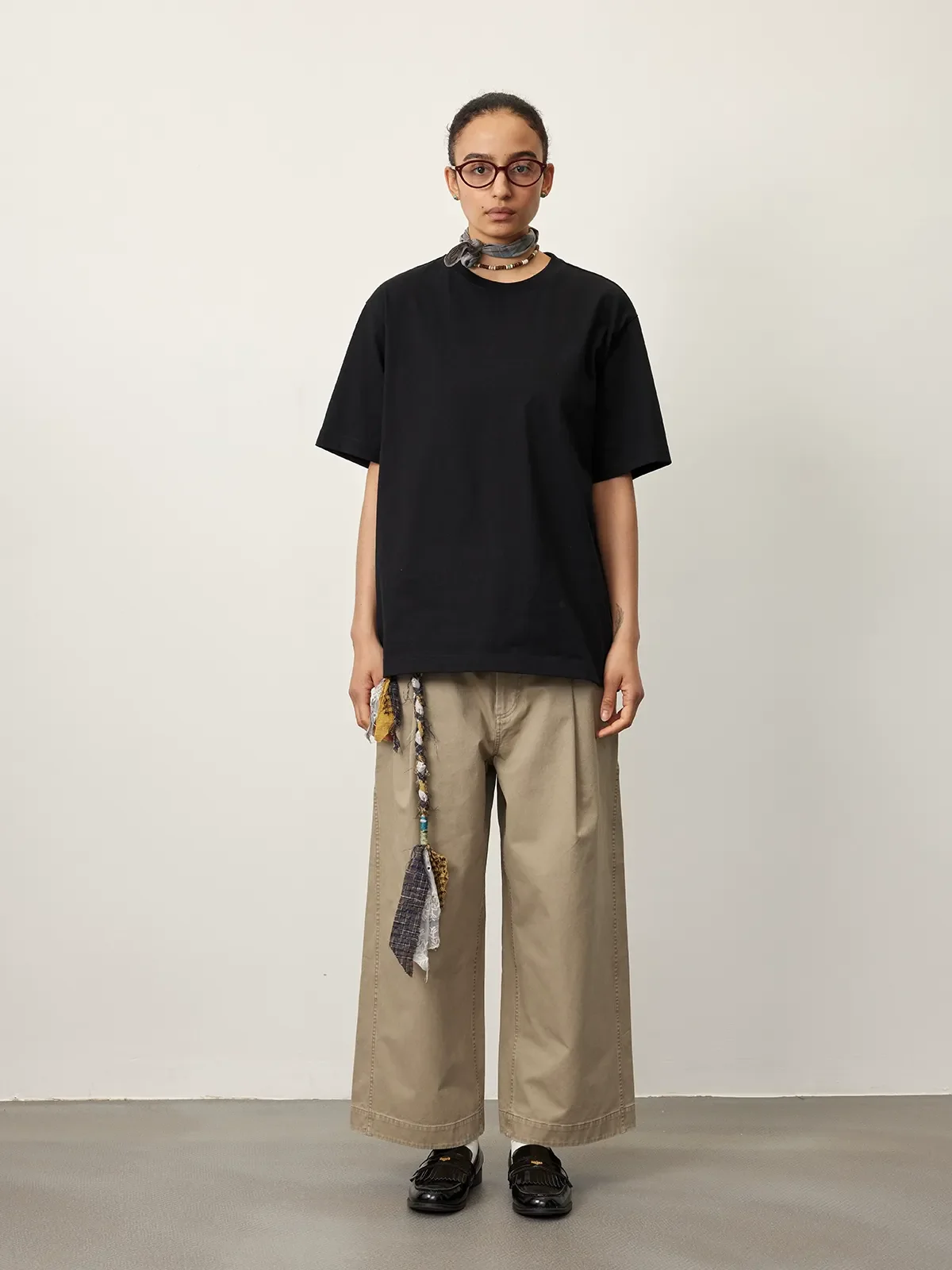 Curve Pleat Work Trousers - Image 8