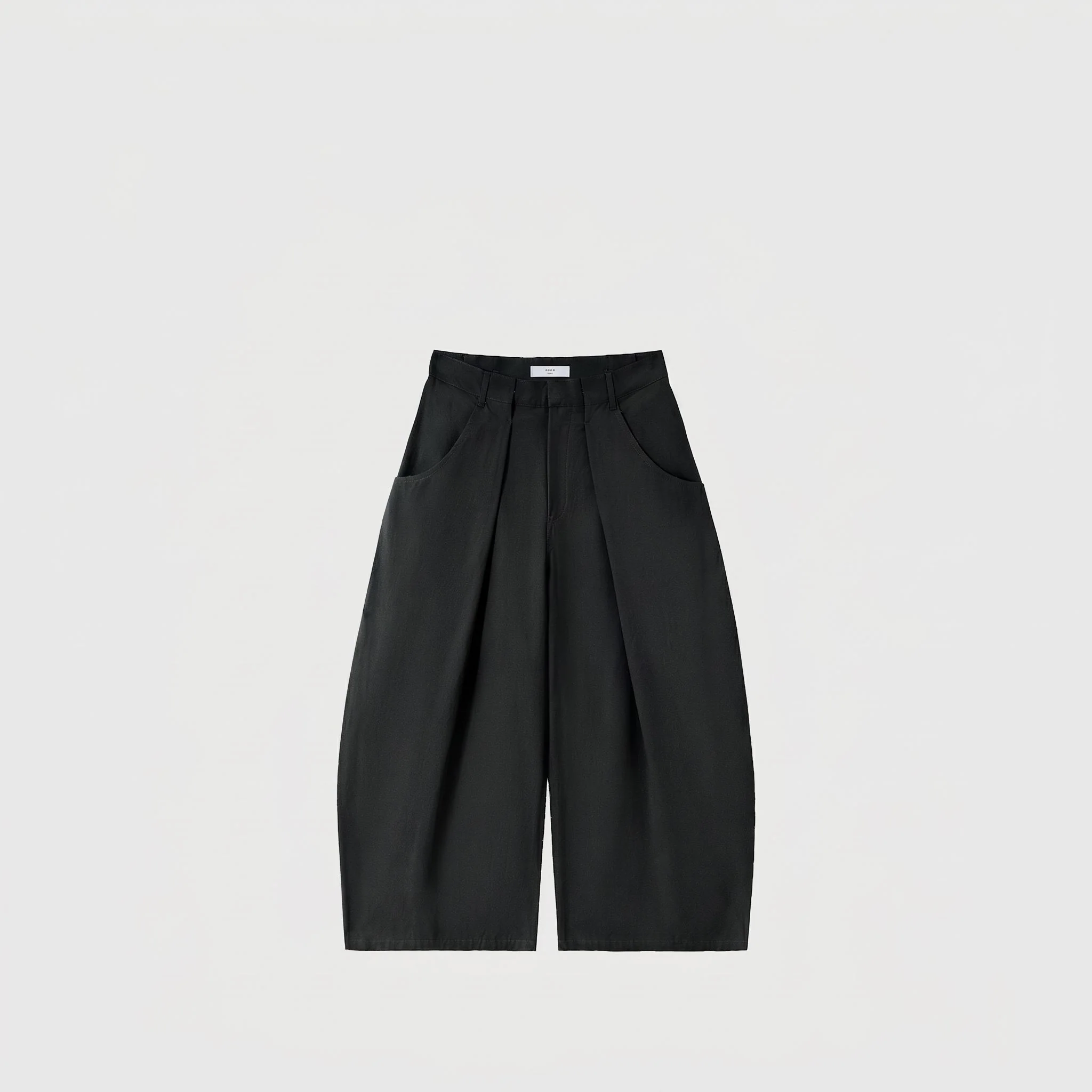 Curved-Leg Linen Trousers - Image 6