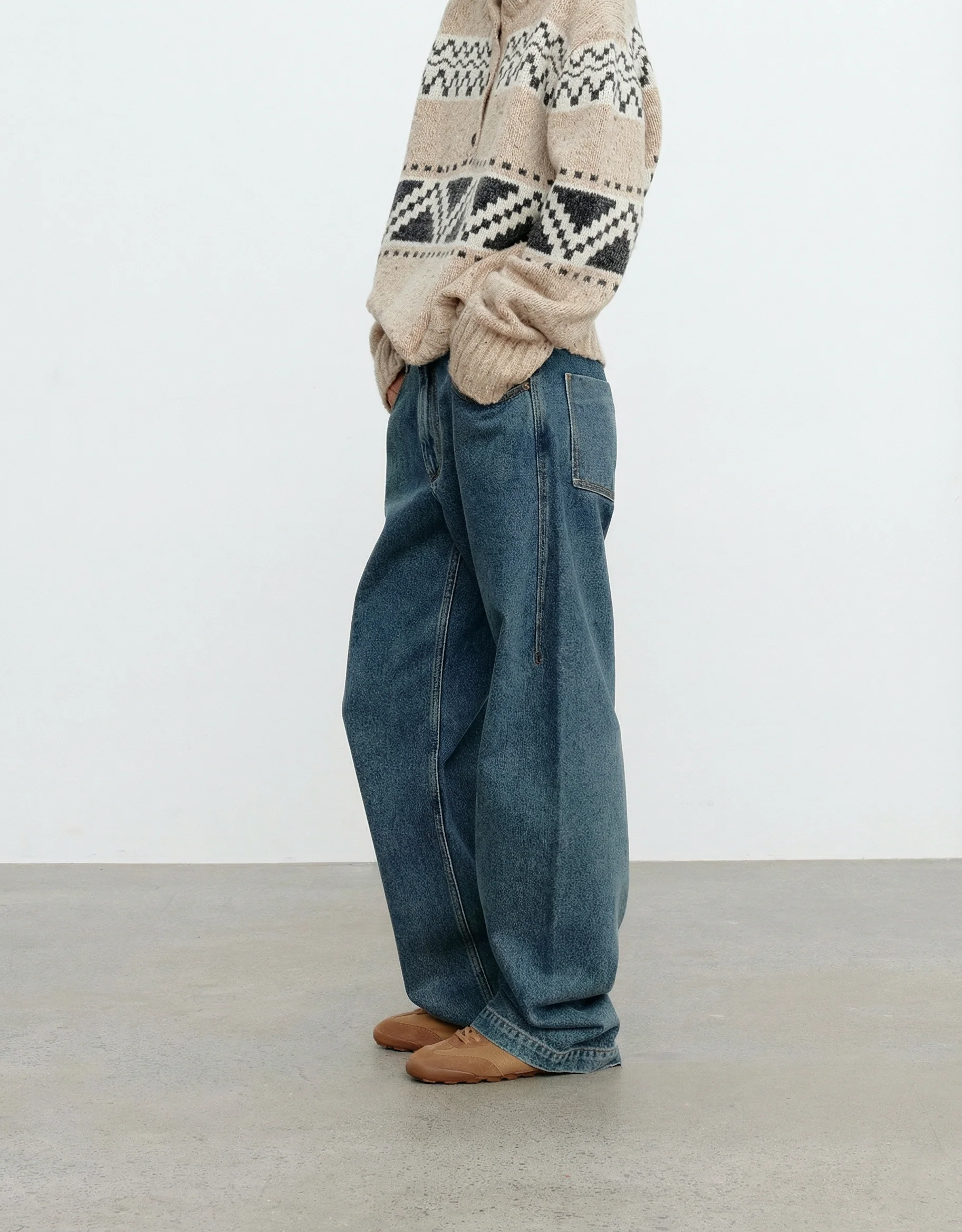 Curved Seam Jeans - Image 3