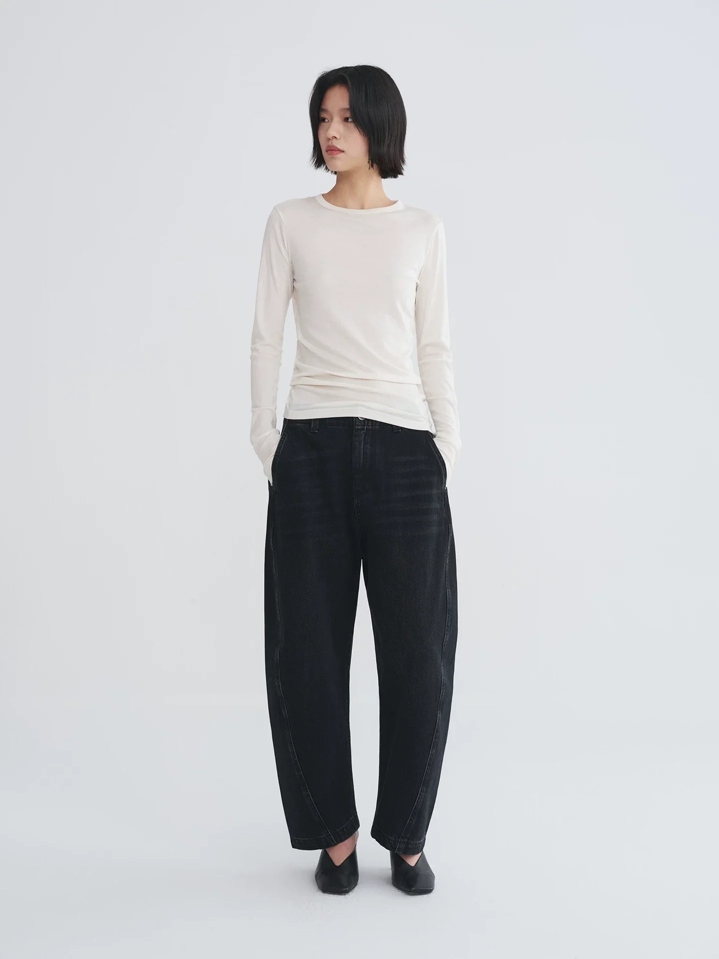 Curved Seam Jeans - Image 3
