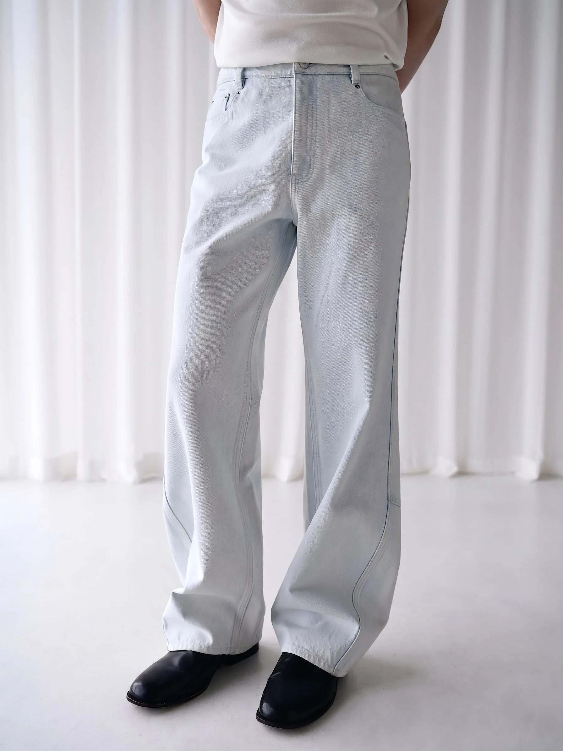 Curved Seam Jeans - Image 2