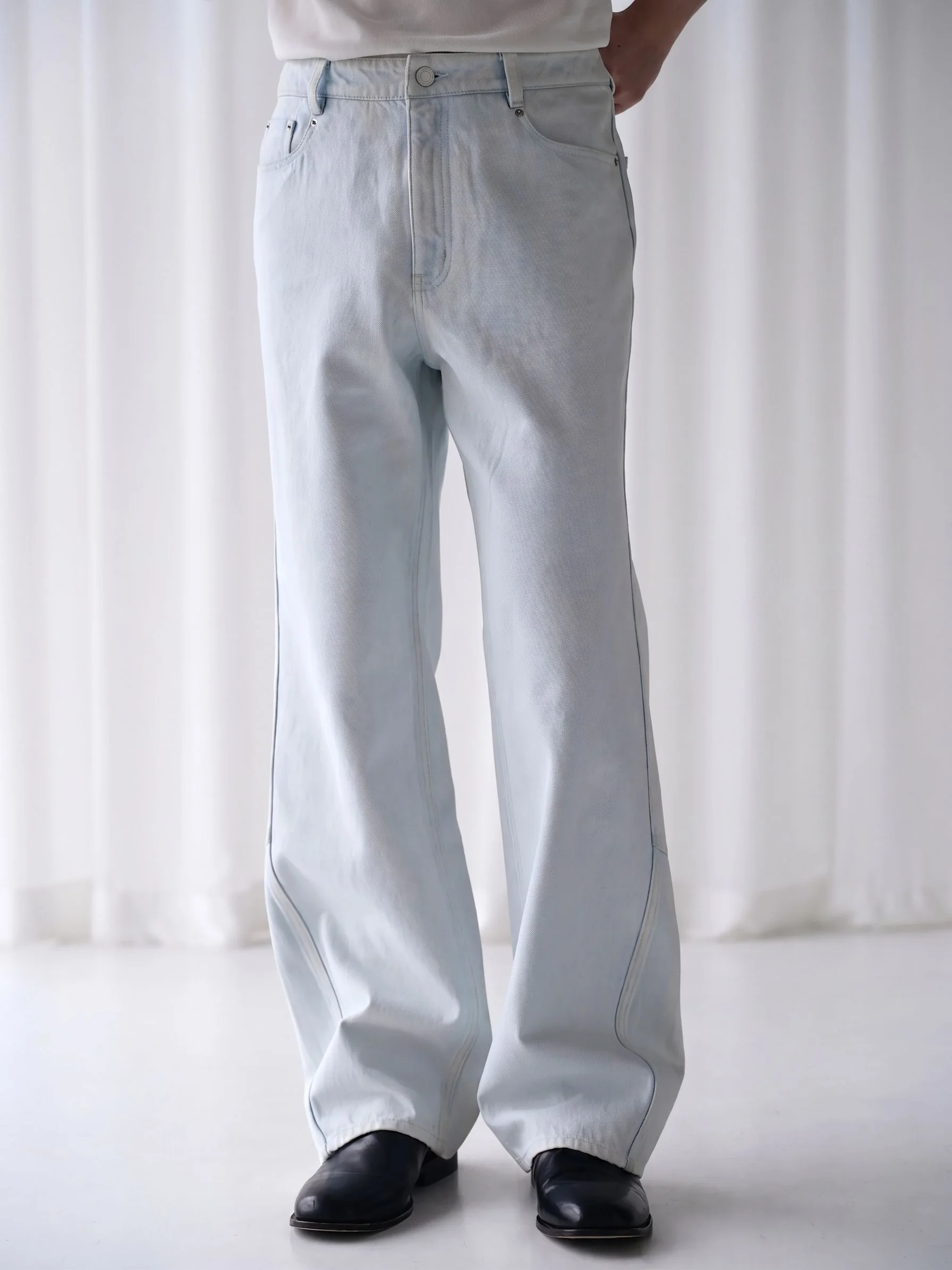 Curved Seam Jeans - Image 3