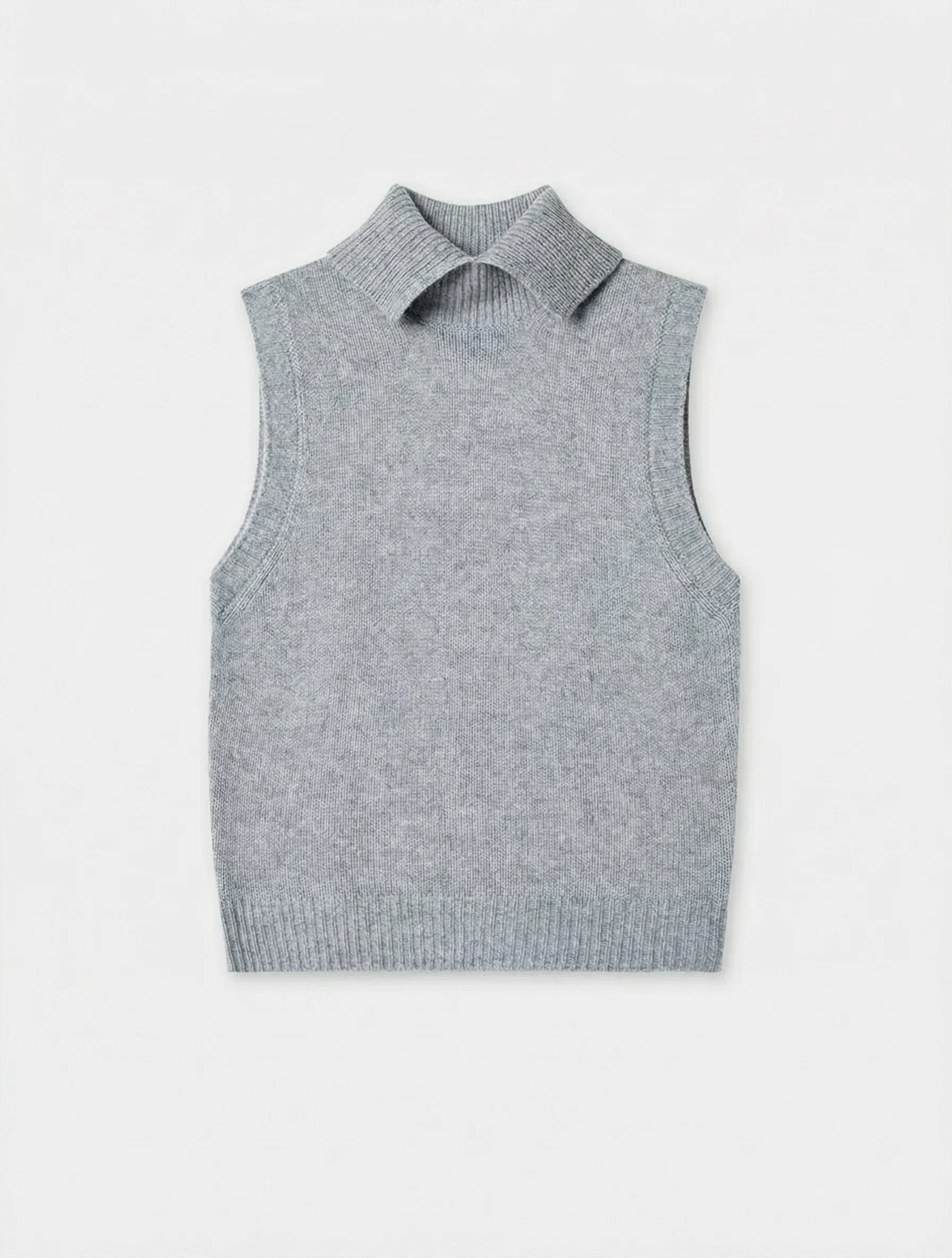 Custom-Spun Knit Vest - Image 3