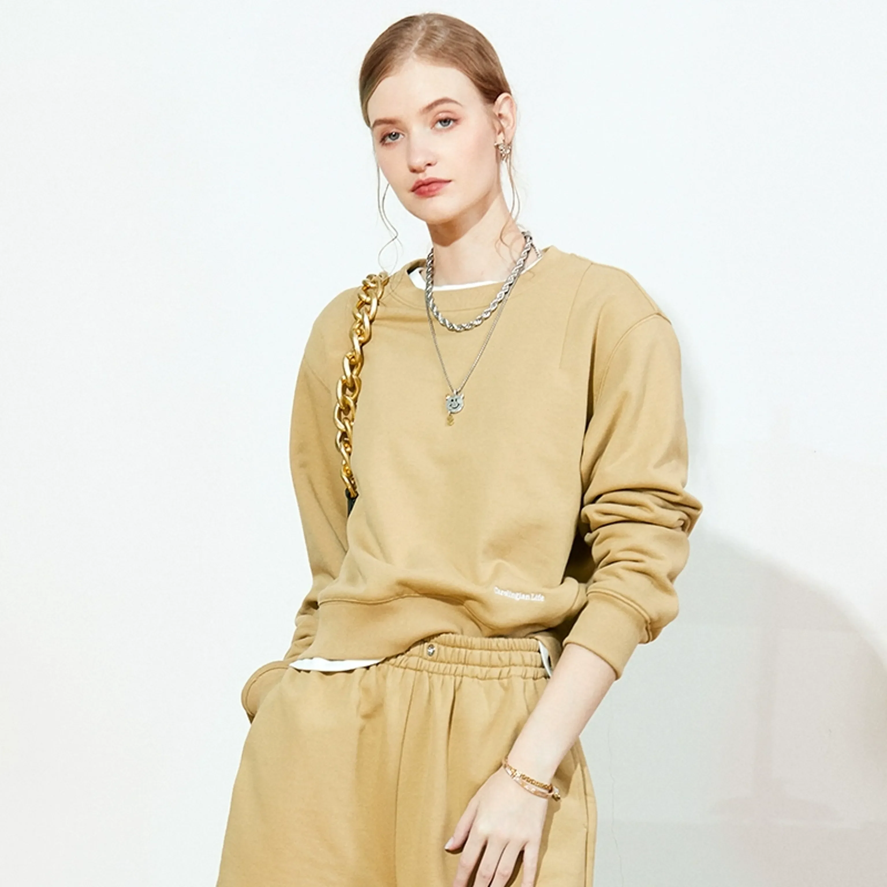 Custom-Woven Cotton Loungewear Set - Image 6