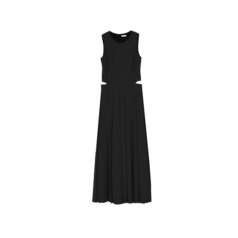 Cutout Pleated Midi Dress - Image 2