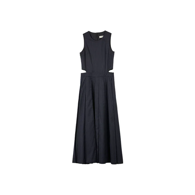 Cutout Pleated Midi Dress - Image 4