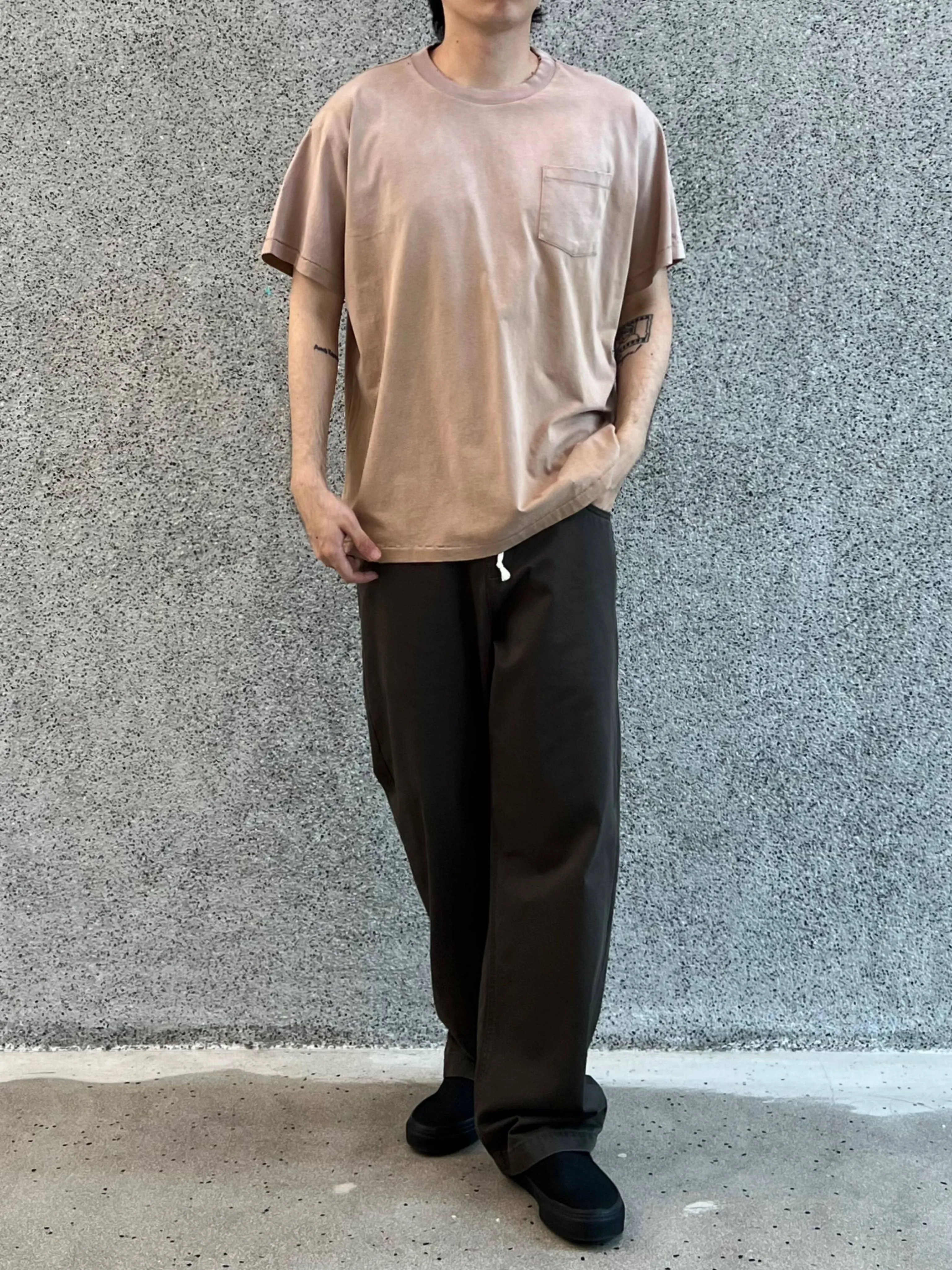 Cutout Pocket Tee