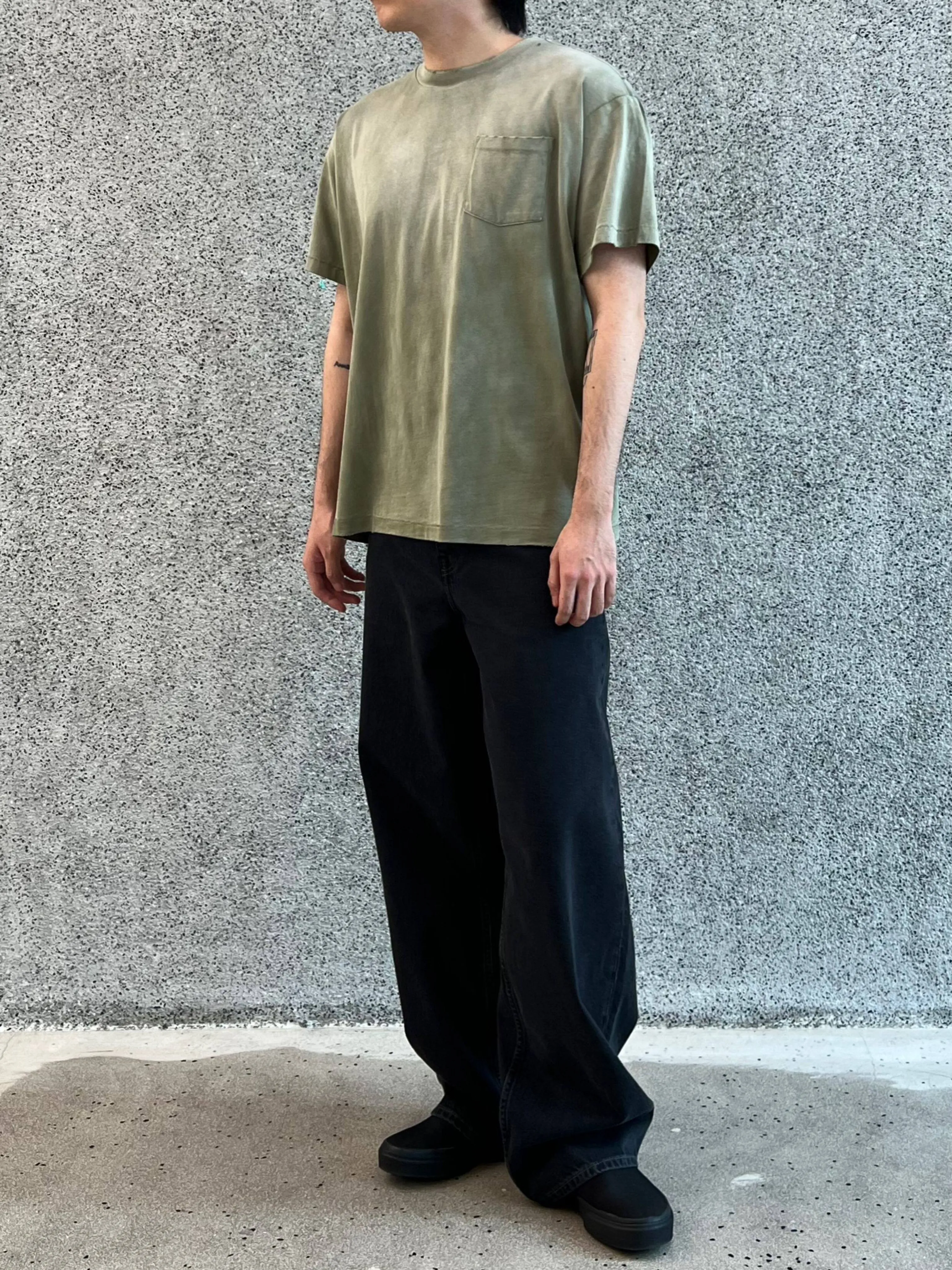 Cutout Pocket Tee - Image 2