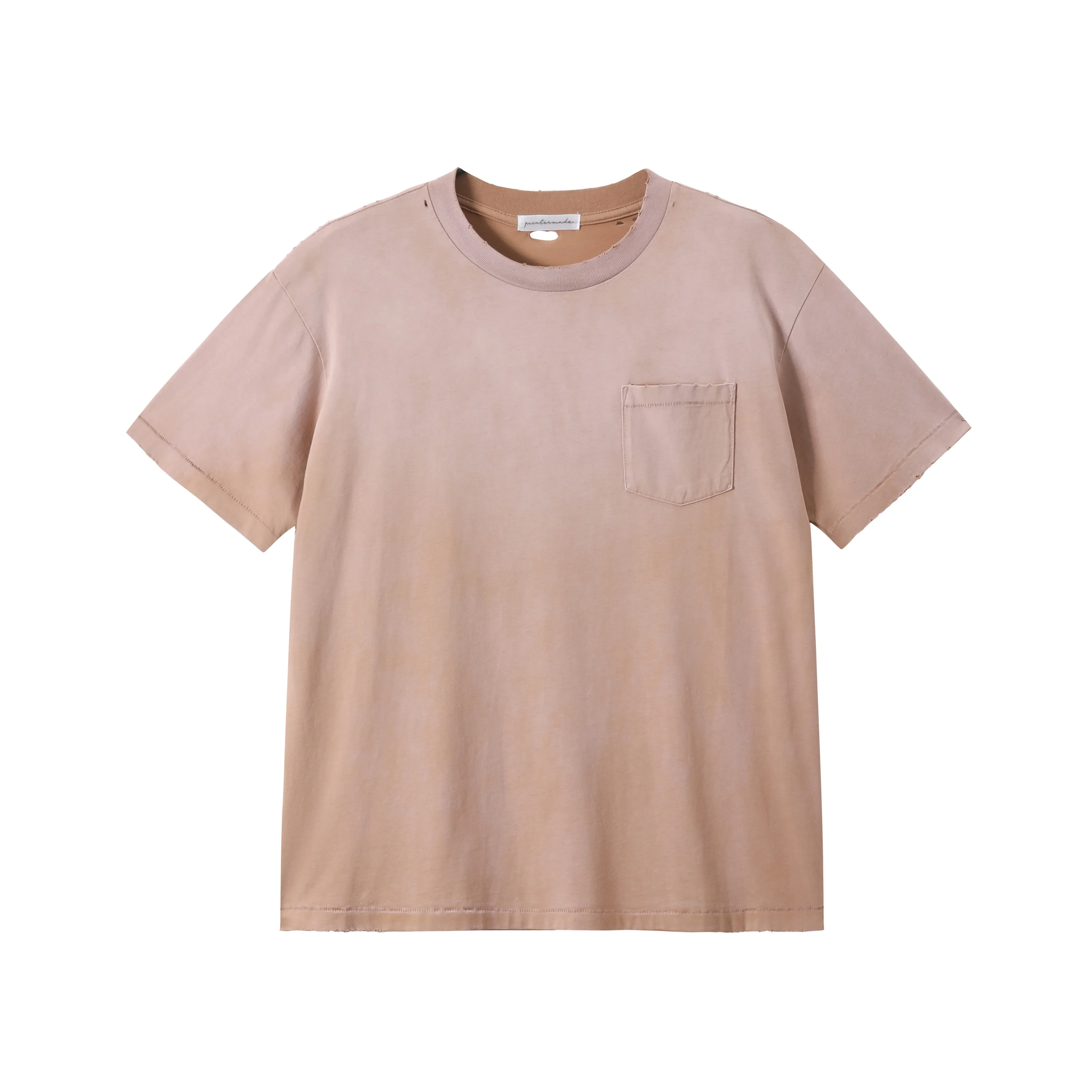 Cutout Pocket Tee - Image 6