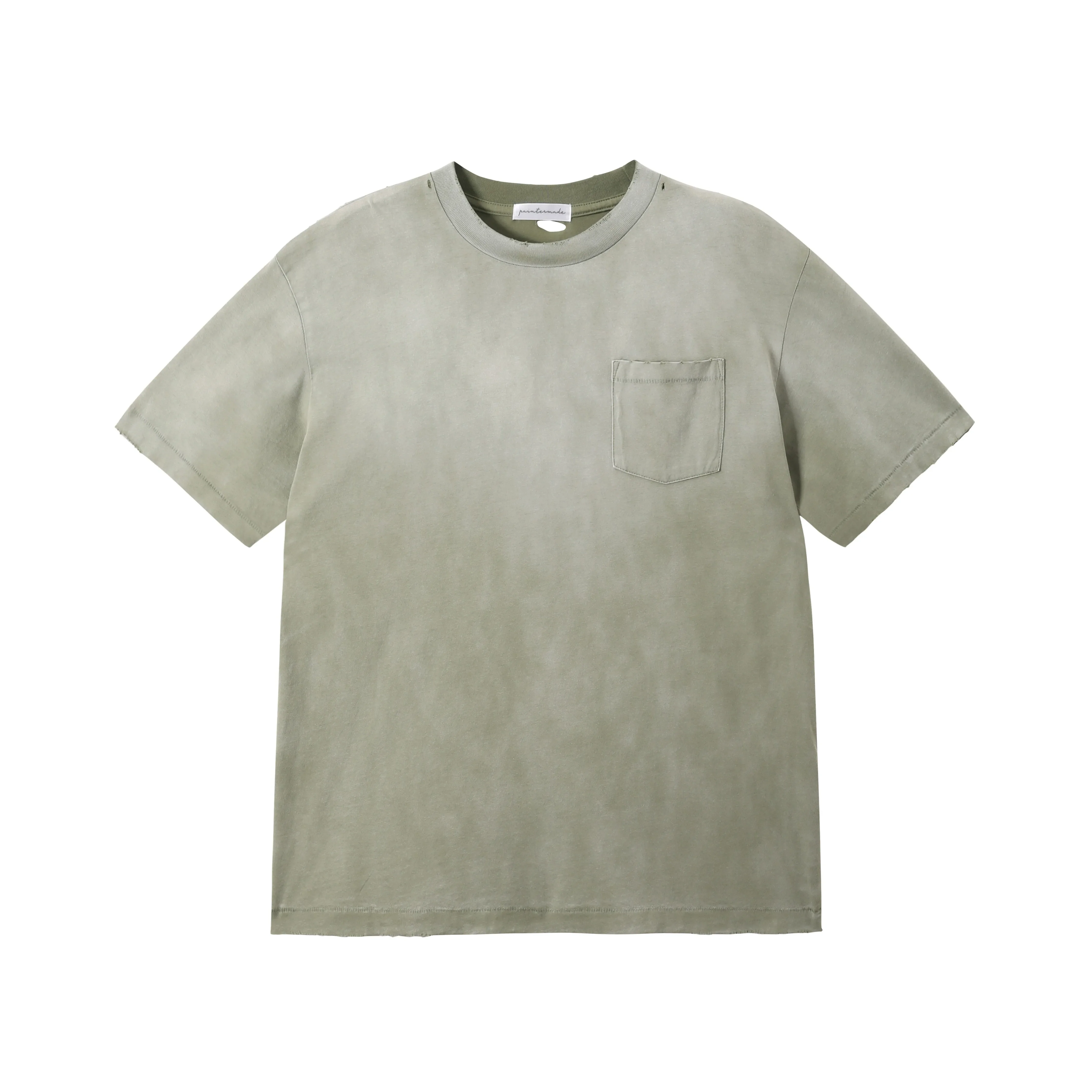 Cutout Pocket Tee - Image 7