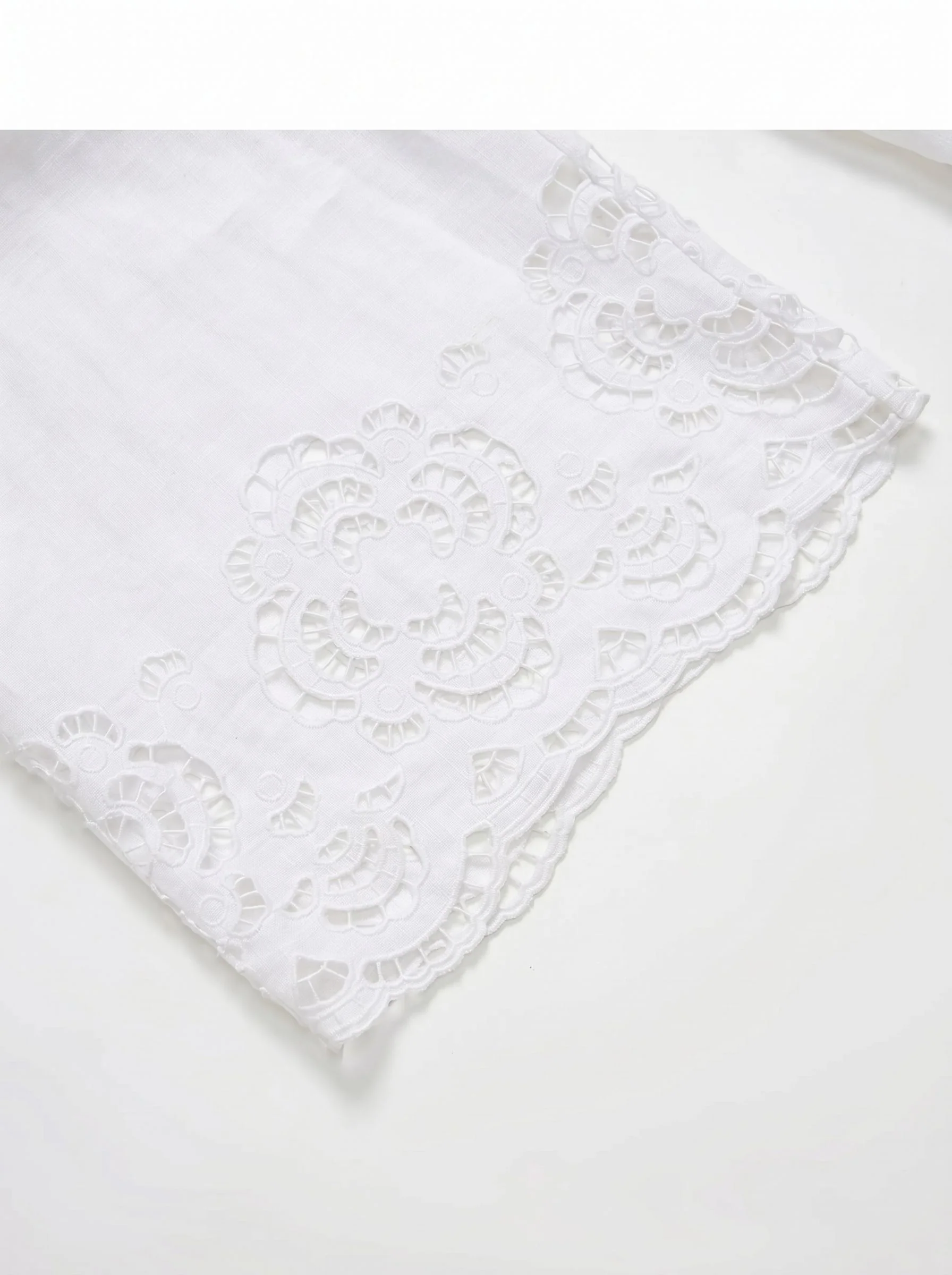 Cutwork Linen Pants - Image 2