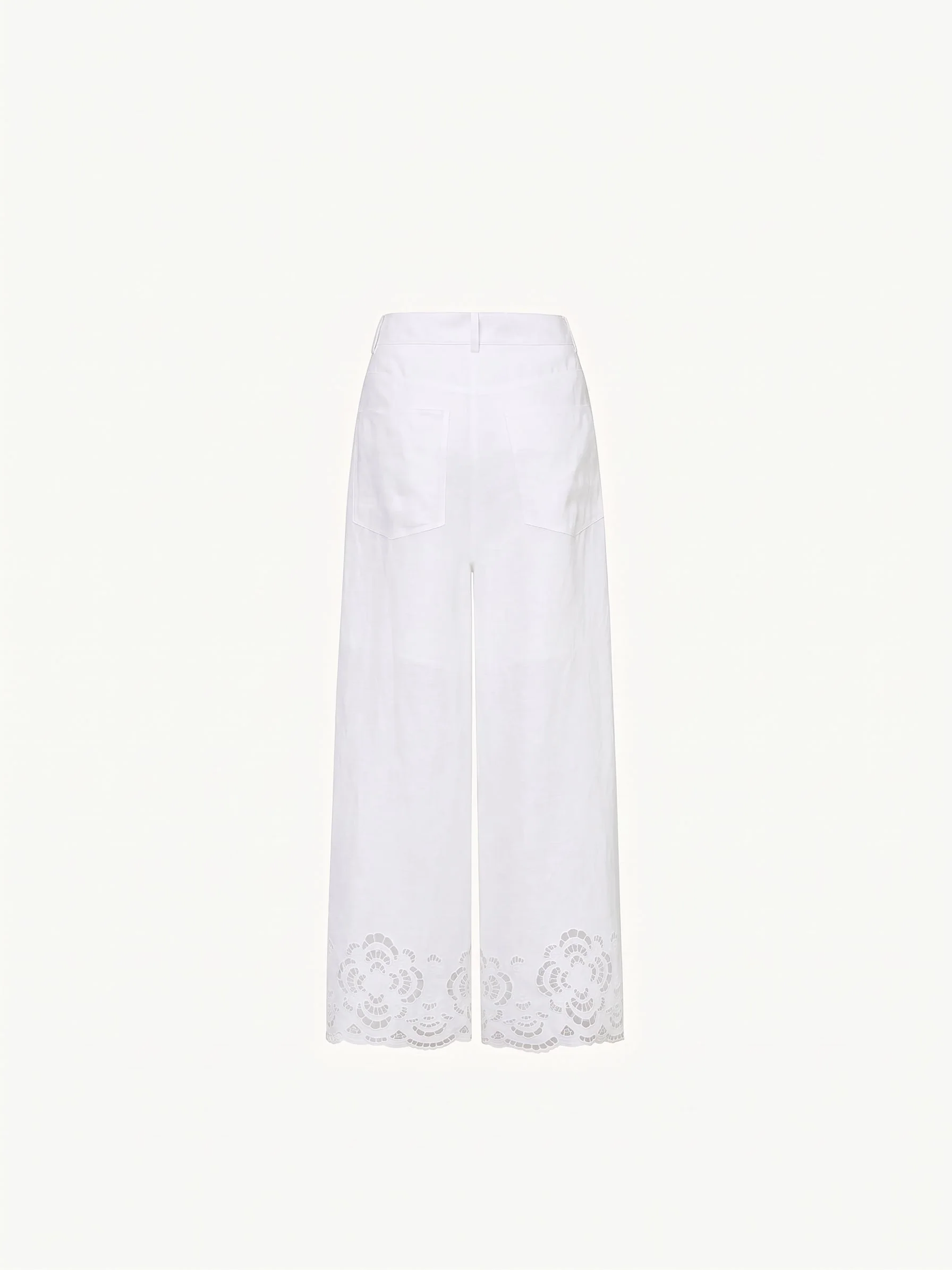 Cutwork Linen Pants - Image 5