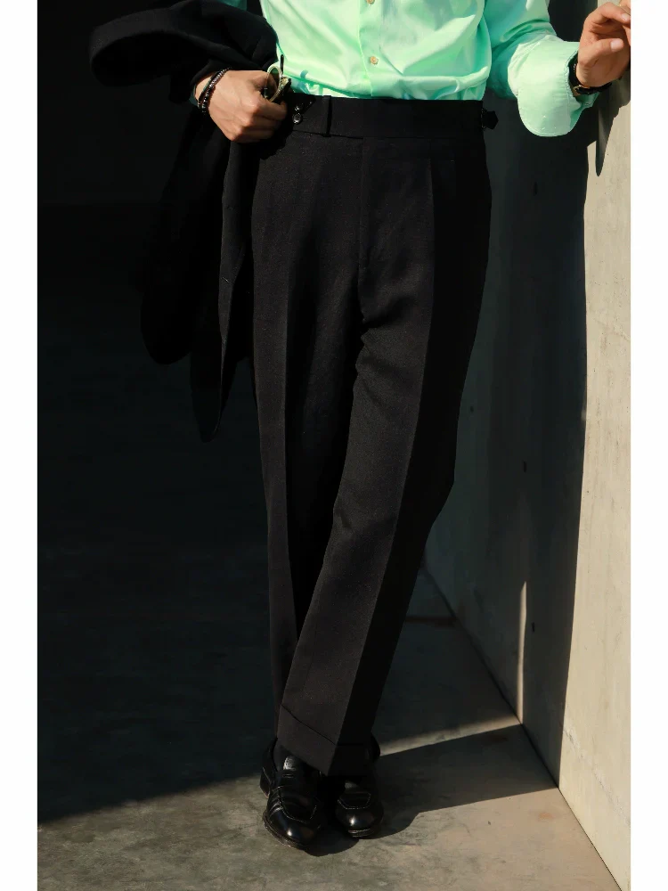 Dark Knight Pleated Trousers - Image 2