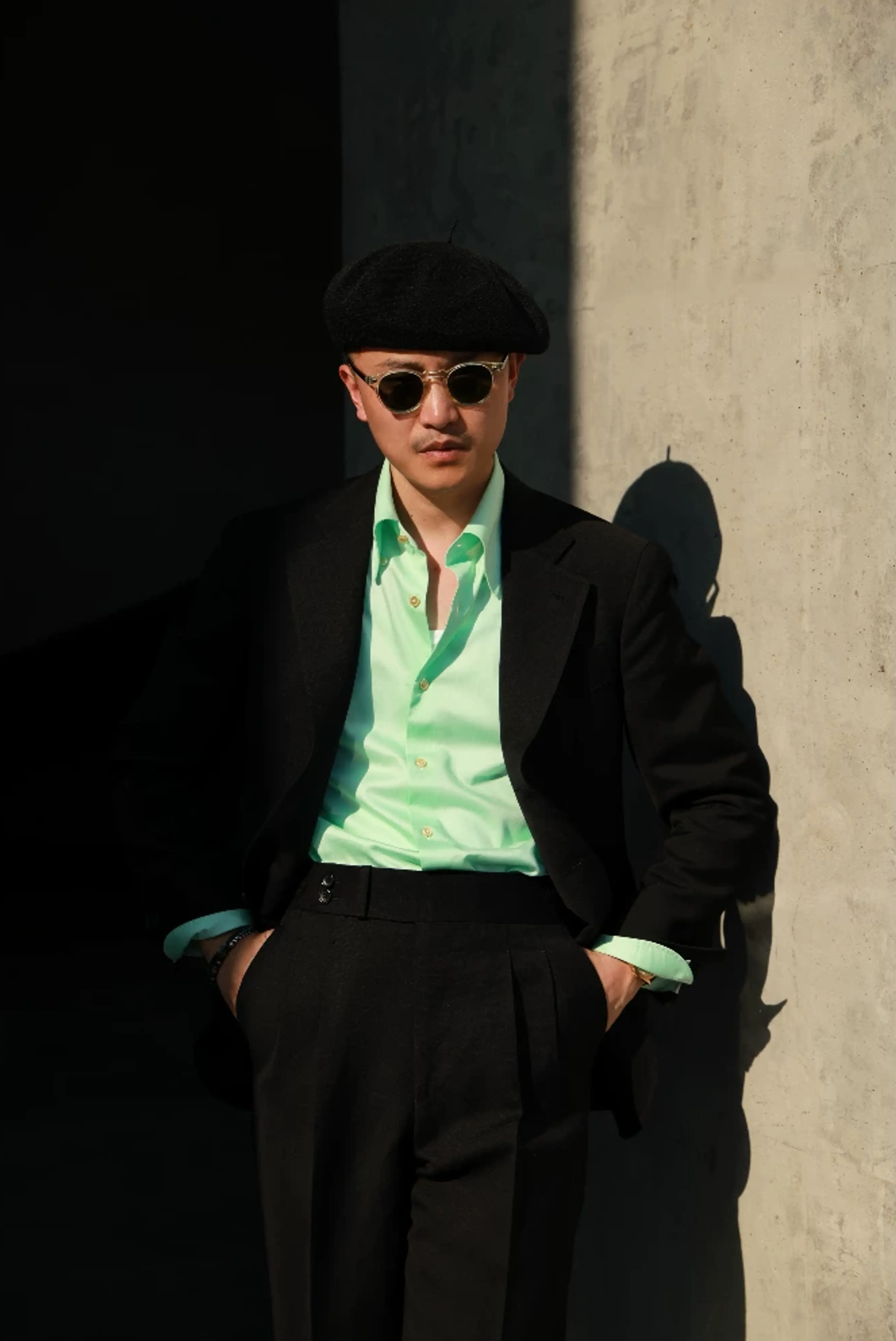 Dark Knight Wool-Linen Suit - Image 5