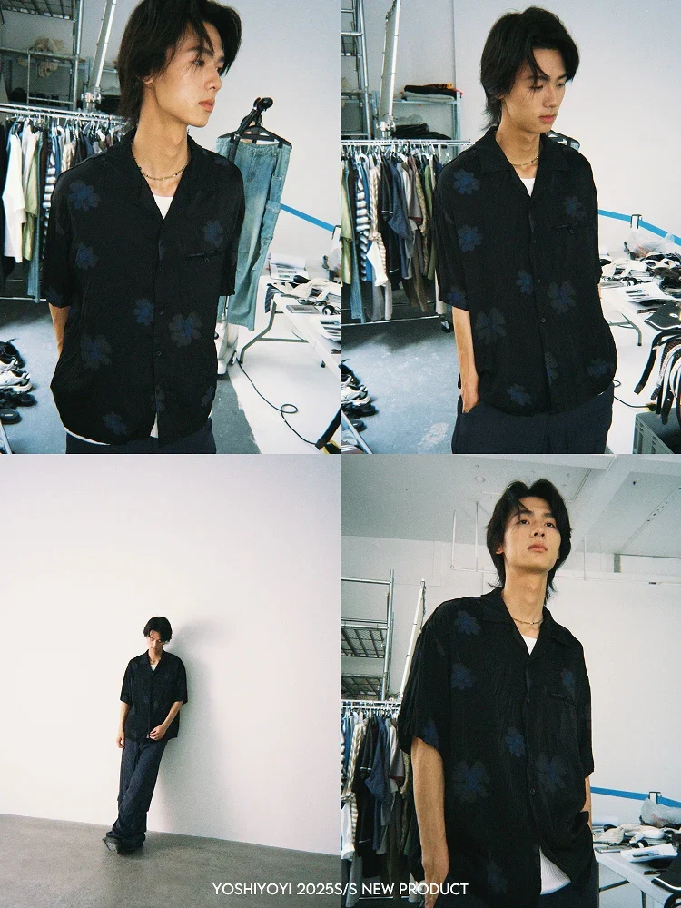 Dark Night Floral Shirt - Image 3