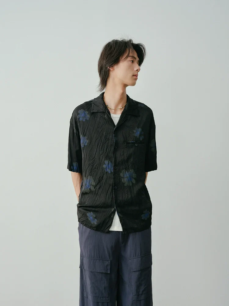 Dark Night Floral Shirt - Image 4